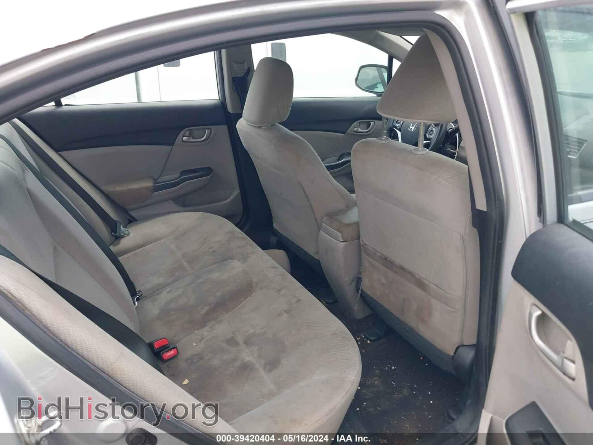 2013 HONDA CIVIC - VIN: 19XFB2F5XDE078124 - Фото 8