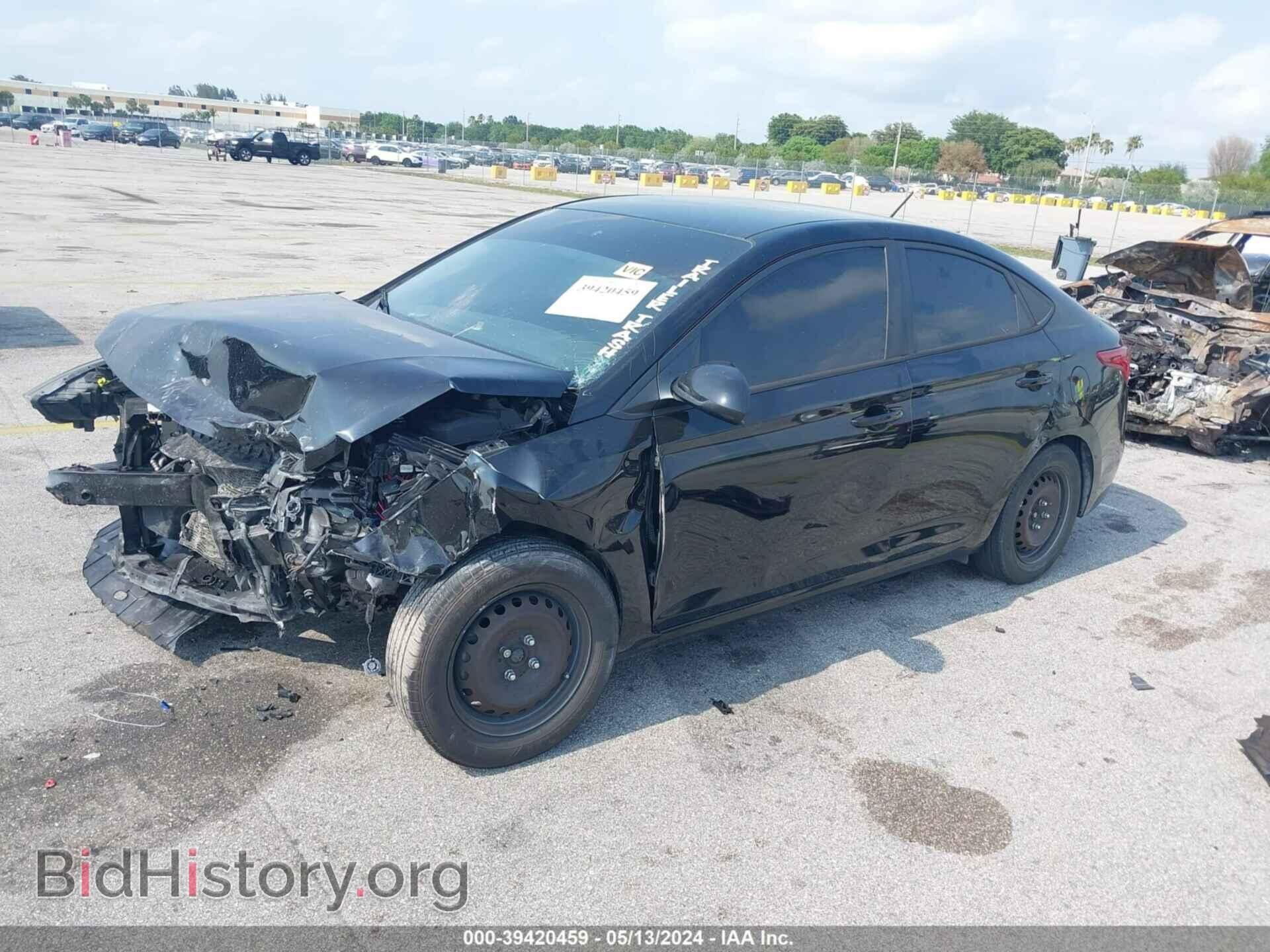 2019 HYUNDAI ACCENT - VIN: 3KPC24A33KE076894 - Фото 2