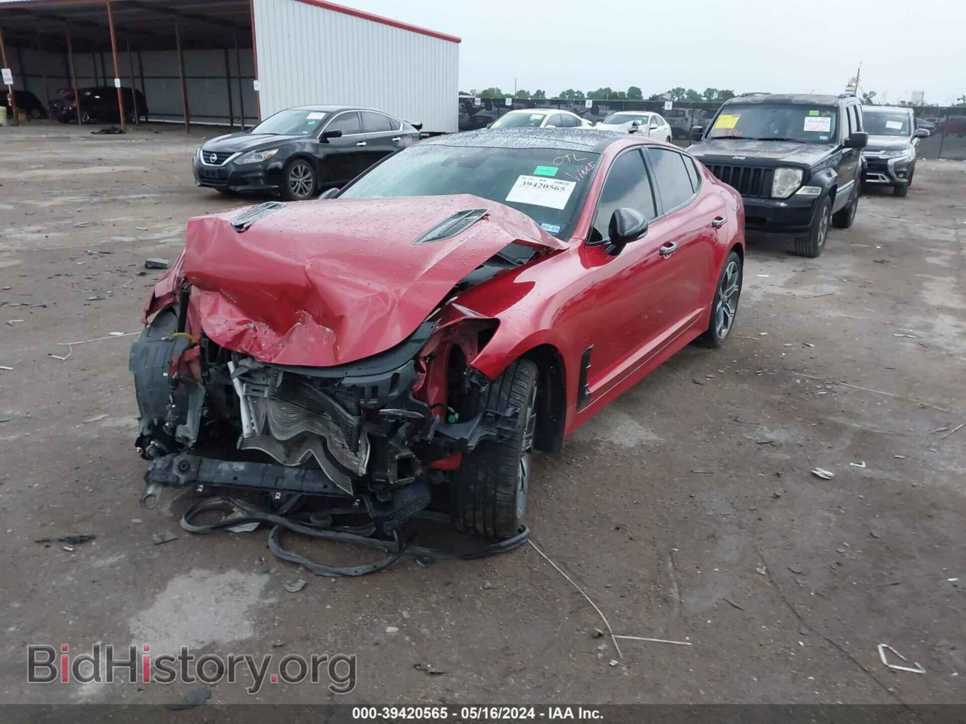 2018 KIA STINGER - VIN: KNAE55LC5J6010187 - Фото 2