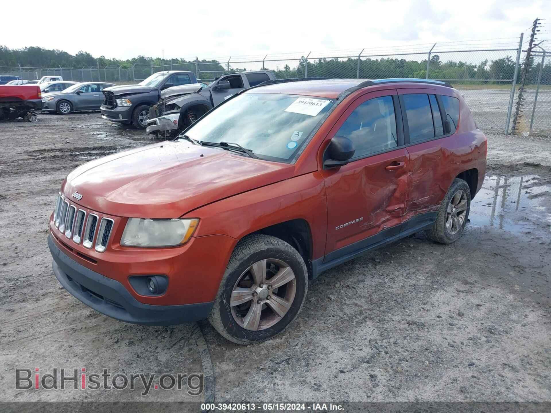2012 JEEP COMPASS - VIN: 1C4NJCBA2CD678062 - Фото 2