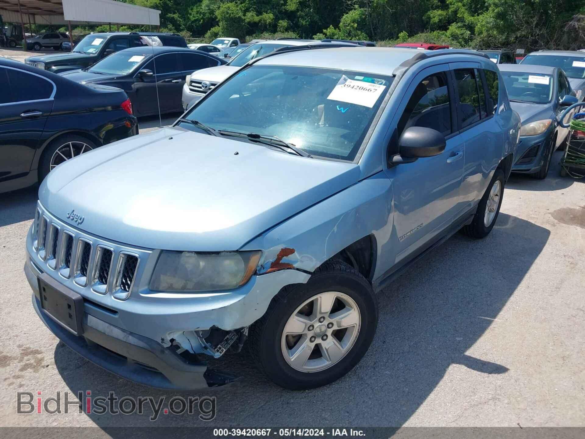 2014 JEEP COMPASS - VIN: 1C4NJCBA8ED521817 - Photo 2