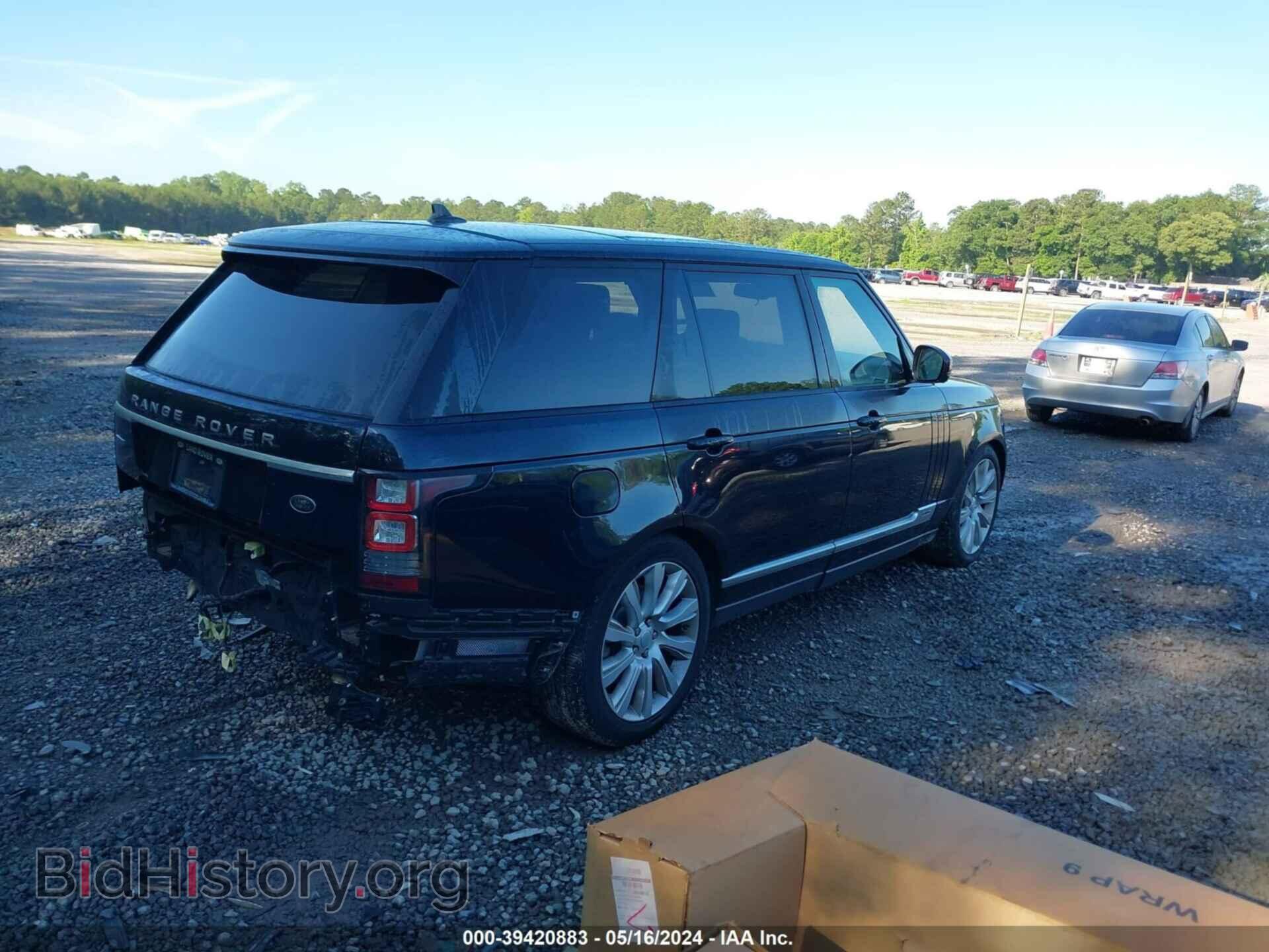 2016 LAND ROVER RANGE ROVER - VIN: SALGS3EF0GA257261 - Фото 4