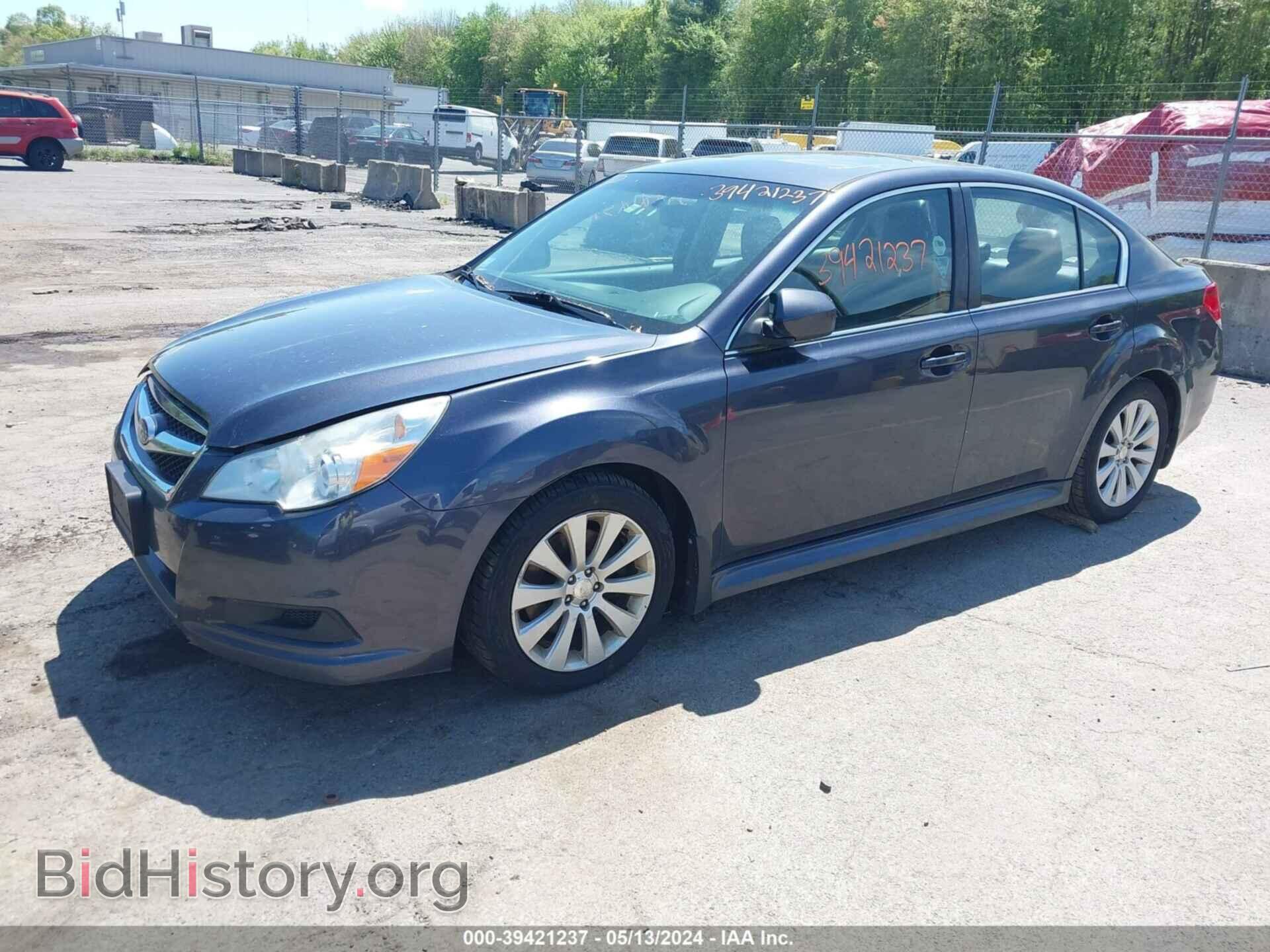 2011 SUBARU LEGACY - VIN: 4S3BMDK68B2214909 - Фото 2