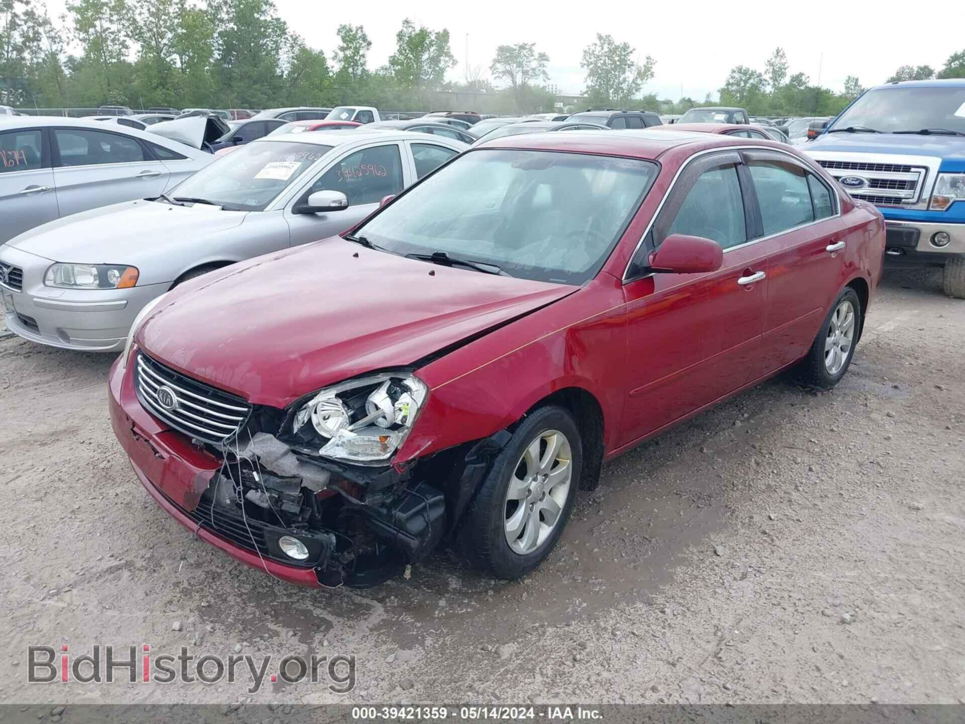 2008 KIA OPTIMA - VIN: KNAGE124285171978 - Photo 2