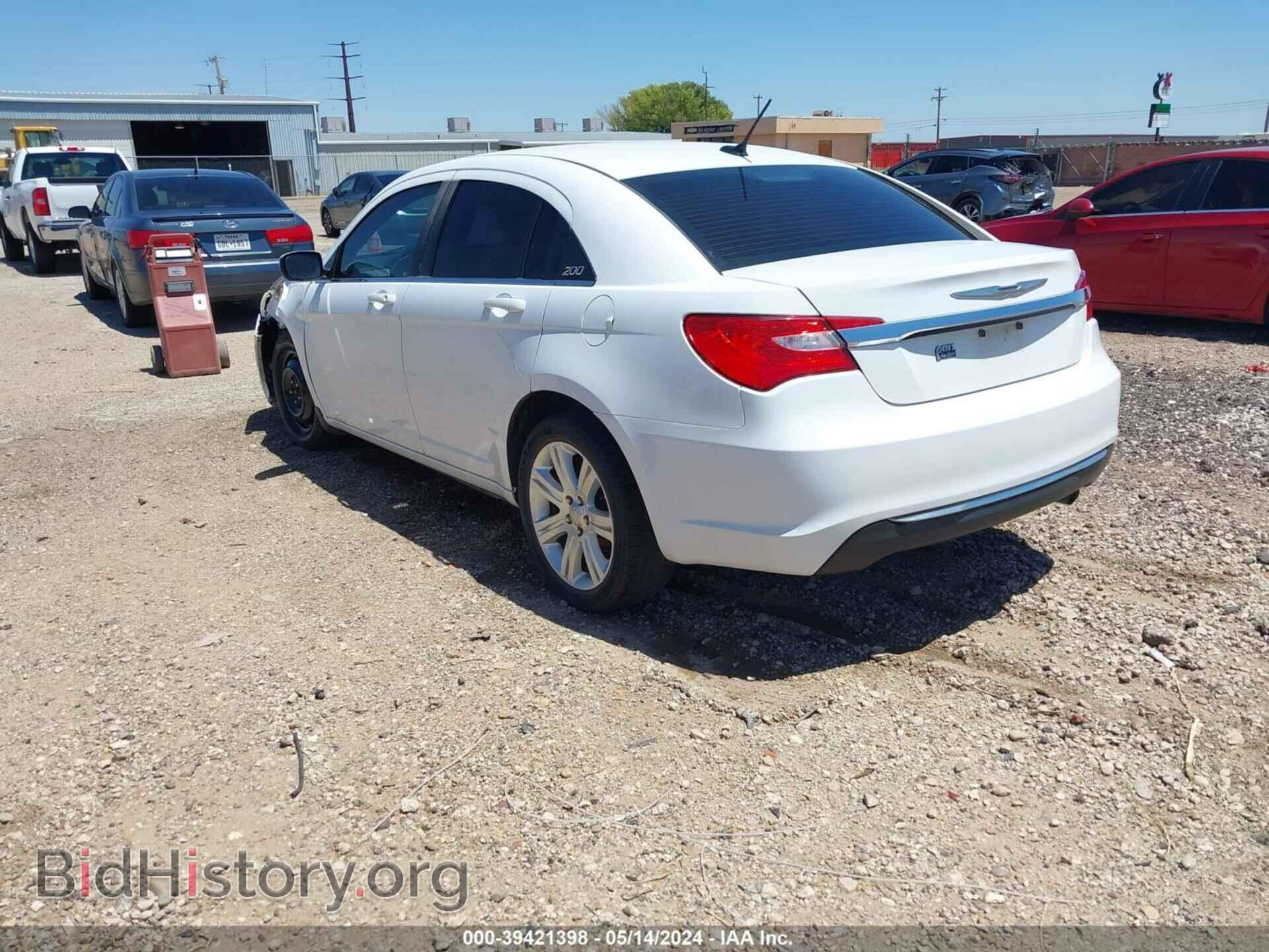 2013 CHRYSLER 200 - VIN: 1C3CCBAB4DN704411 - Фото 3