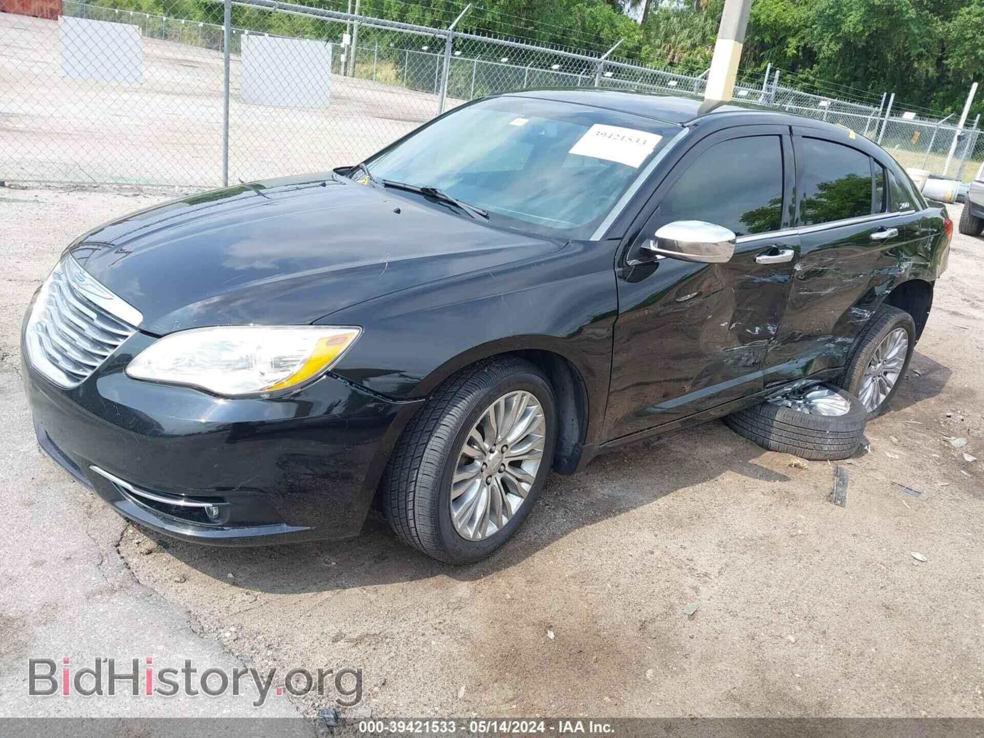 2012 CHRYSLER 200 - VIN: 1C3CCBCB6CN288051 - Фото 2