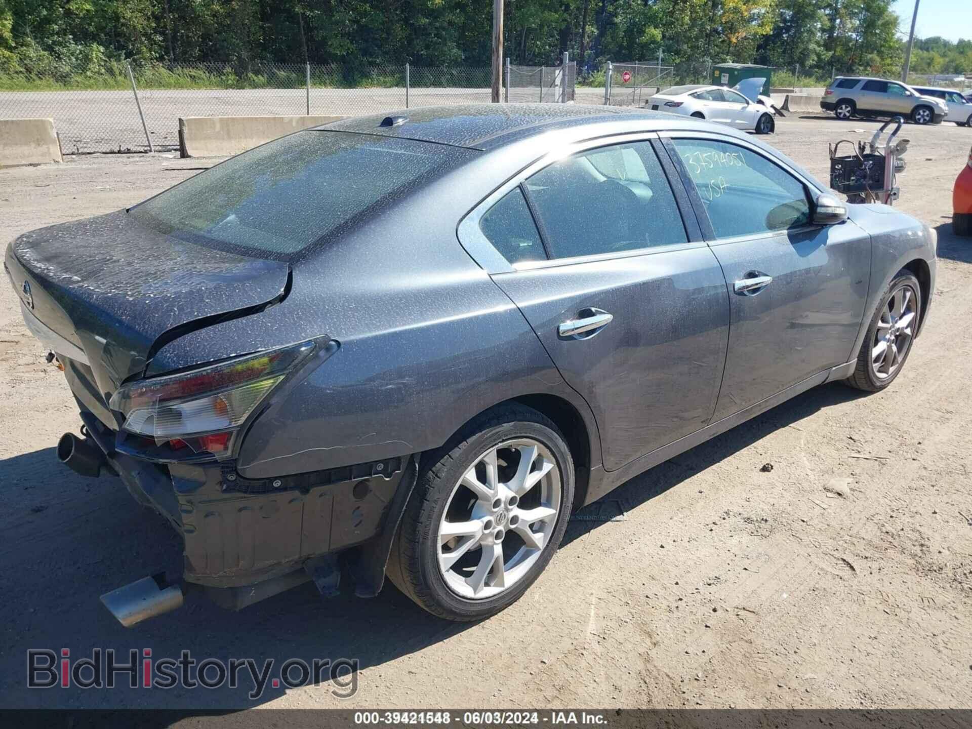 2013 NISSAN MAXIMA - VIN: 1N4AA5AP4DC811966 - Фото 4