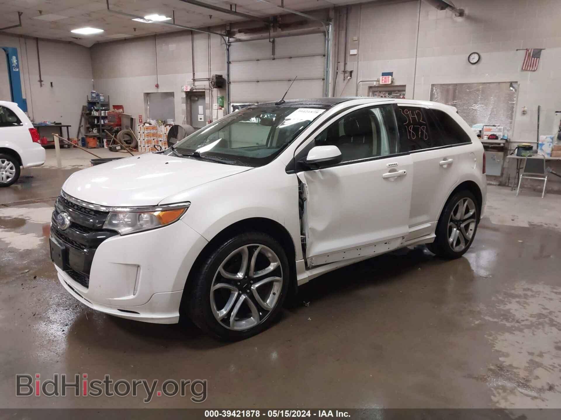 2014 FORD EDGE - VIN: 2FMDK4AK7EBB69629 - Фото 2