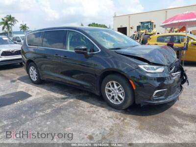 2023 Chrysler PACIFICA Touring L, черный — VIN 2C4RC1BG0PR553228, IAAI