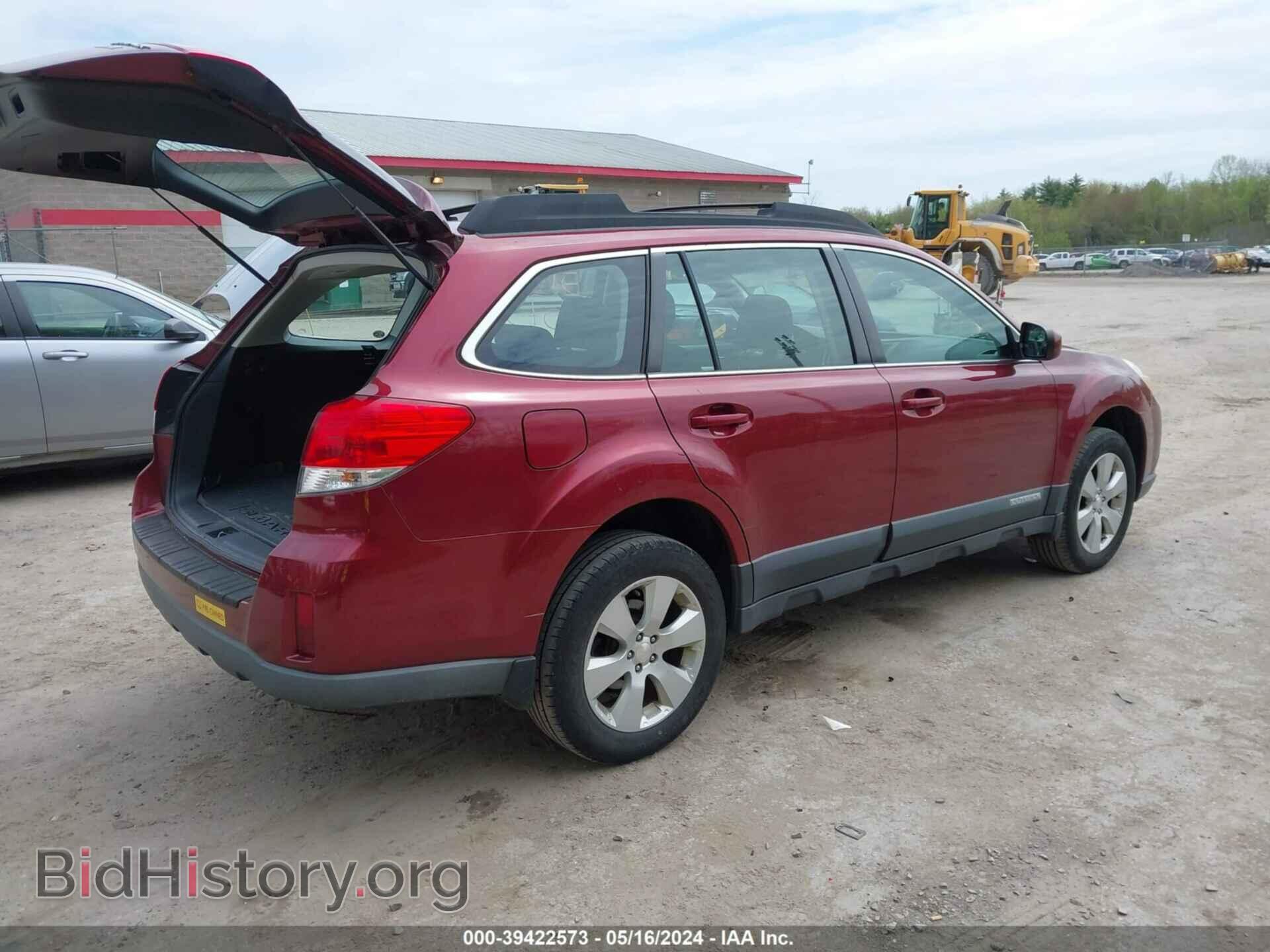 2012 SUBARU OUTBACK - VIN: 4S4BRBAC3C3201831 - Photo 4