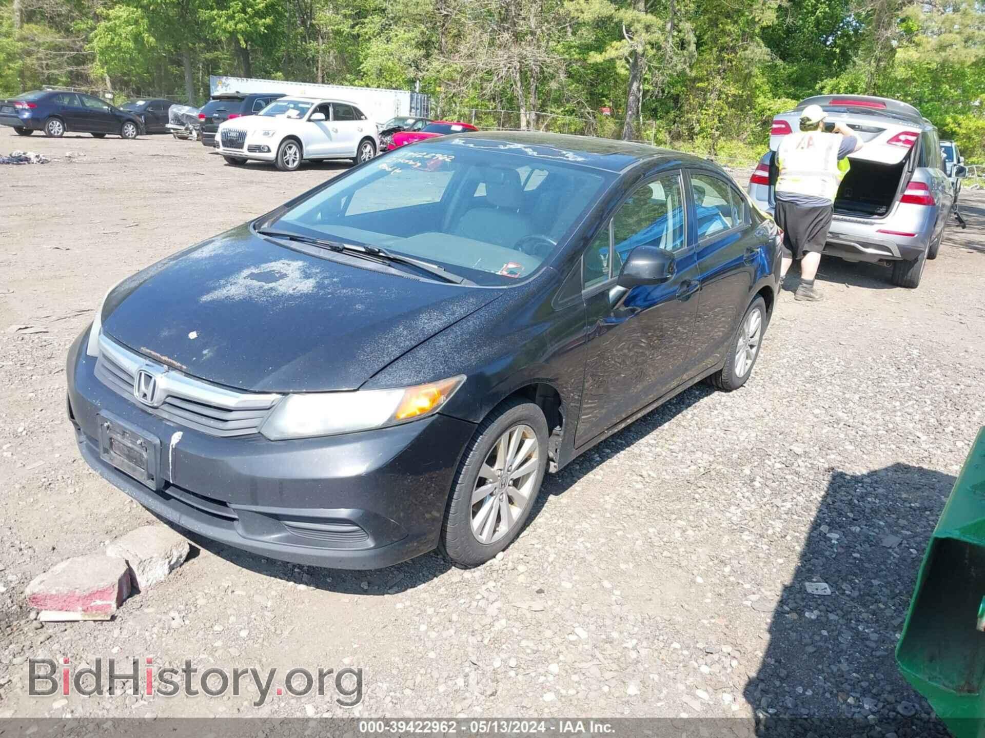2012 HONDA CIVIC - VIN: 2HGFB2F99CH505168 - Фото 2