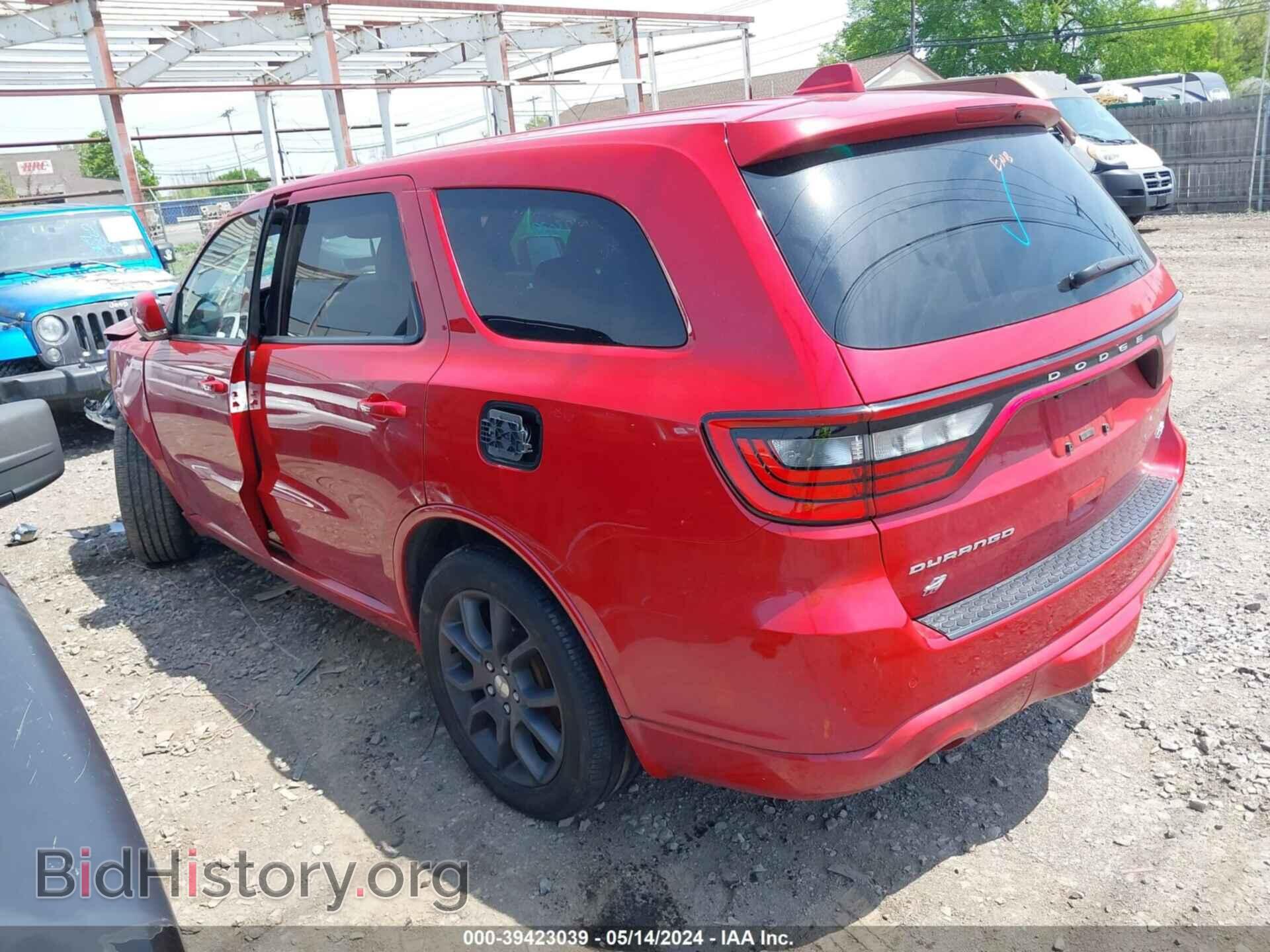 2018 DODGE DURANGO - VIN: 1C4SDJCT6JC126629 - Фото 3