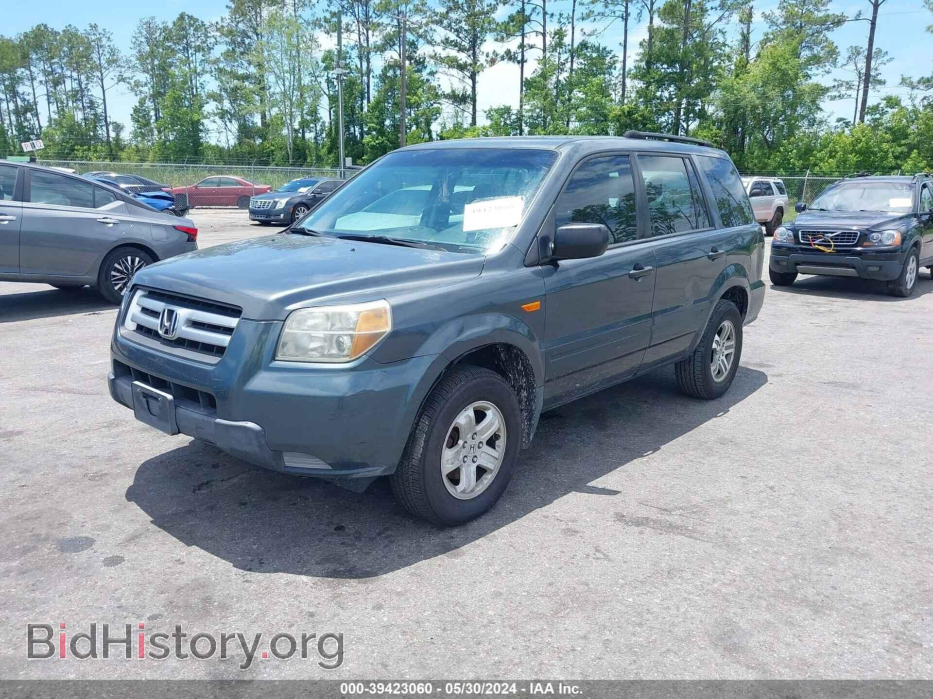 2006 HONDA PILOT - VIN: 2HKYF18176H514346 - Фото 2