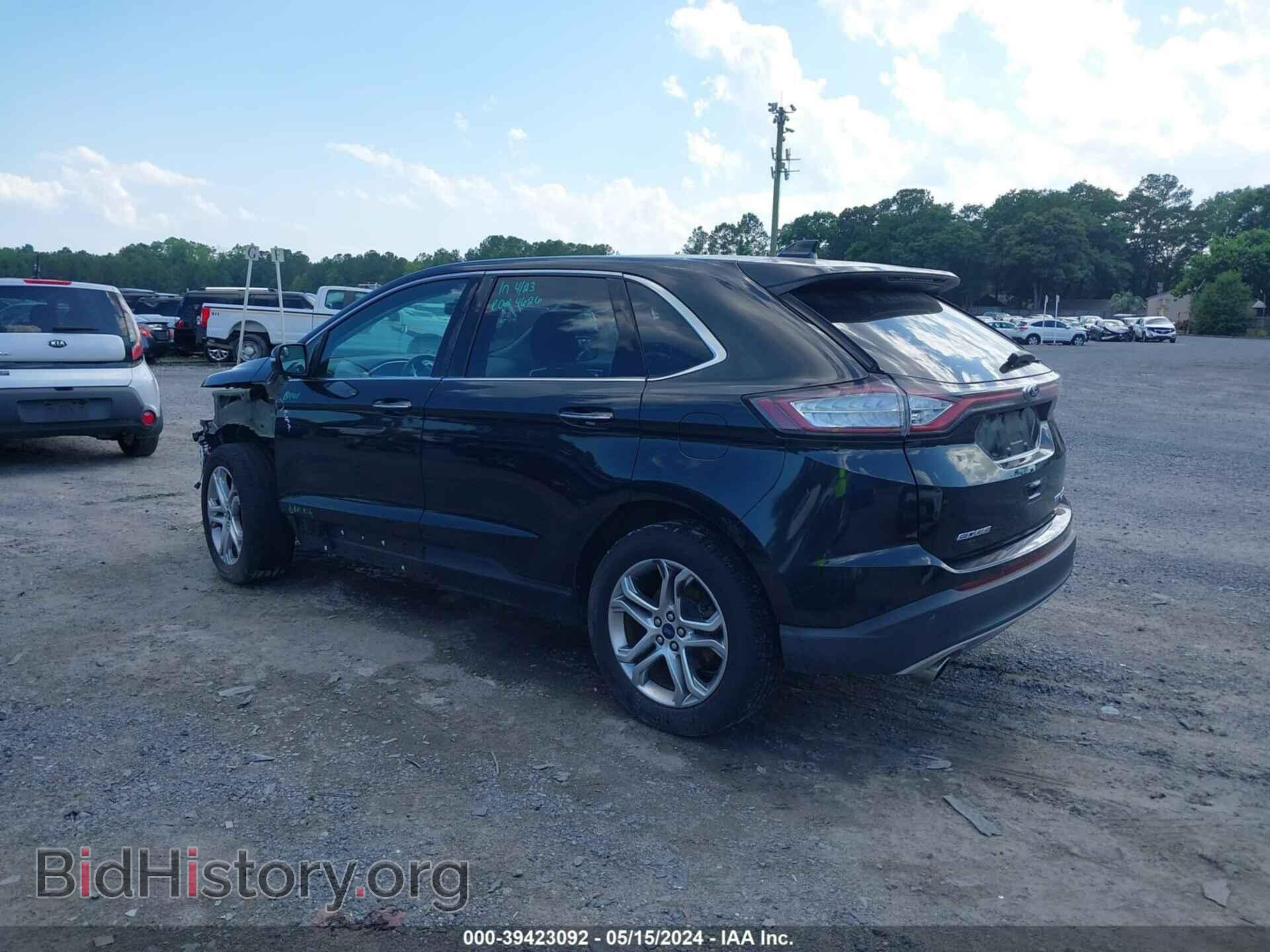 2015 FORD EDGE - VIN: 2FMTK4K95FBB51137 - Фото 3