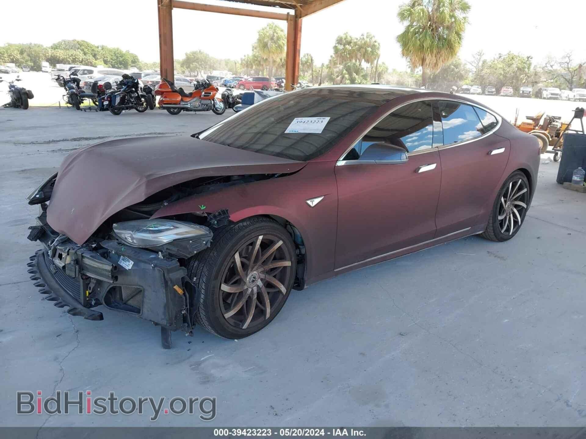 2016 TESLA MODEL S - VIN: 5YJSA1E4XGF157408 - Фото 2