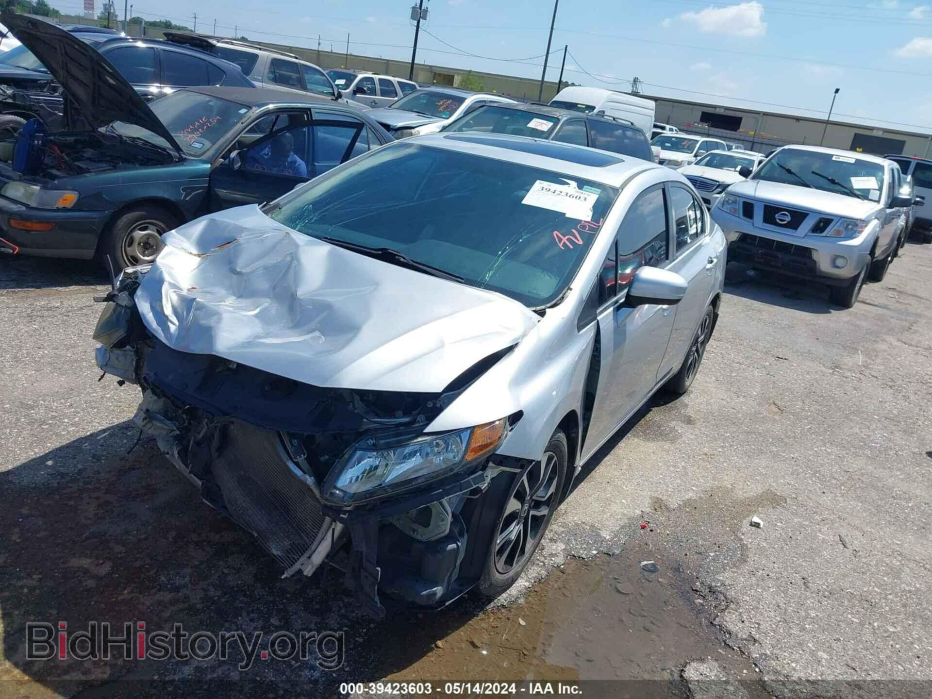 2014 HONDA CIVIC - VIN: 19XFB2F85EE226823 - Фото 2