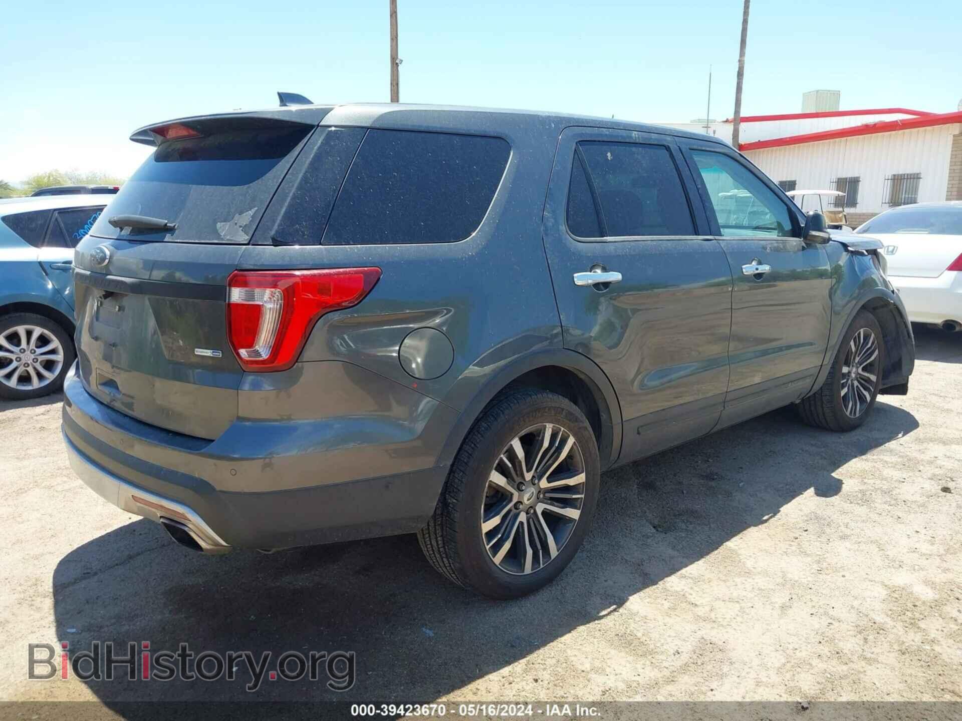 2016 FORD EXPLORER - VIN: 1FM5K8HT3GGD02912 - Фото 4