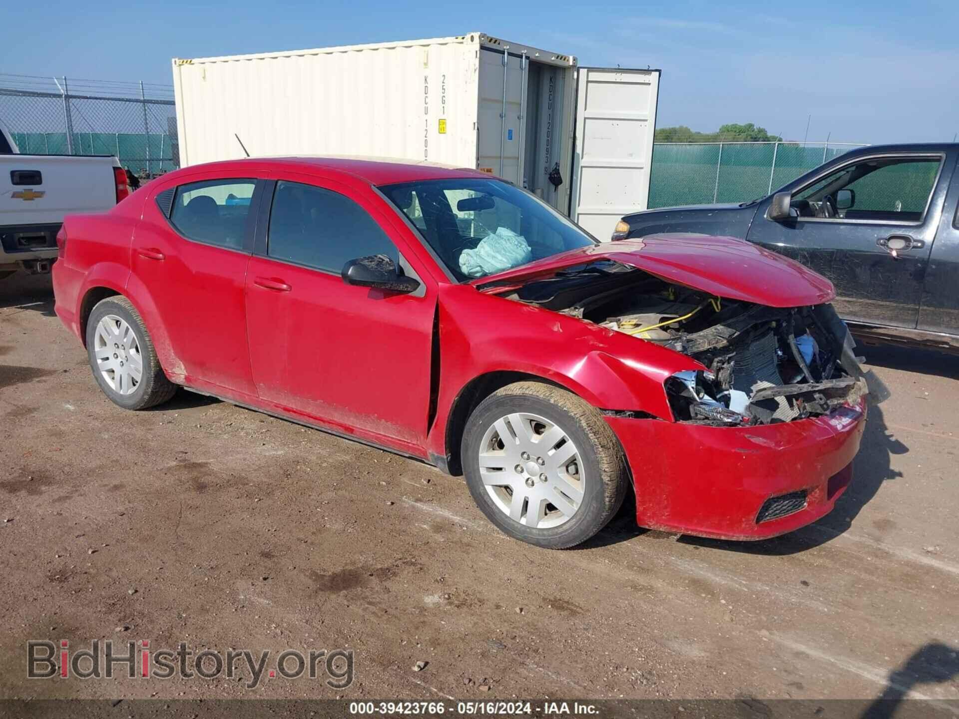 Photo 1C3CDZAB4DN755929 - DODGE AVENGER 2013