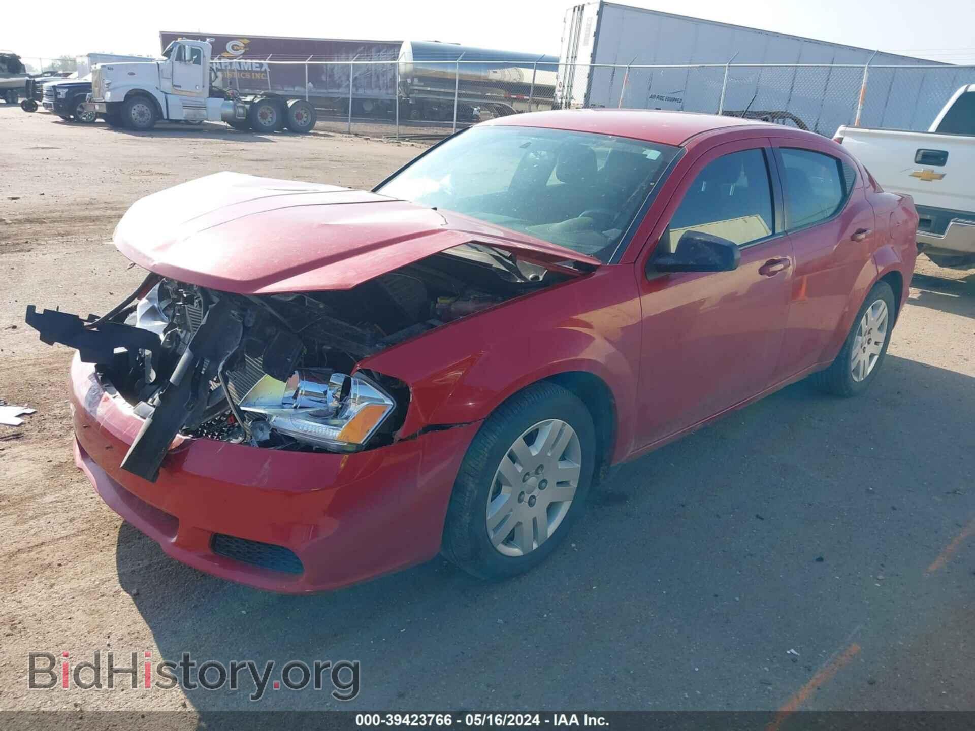 2013 DODGE AVENGER - VIN: 1C3CDZAB4DN755929 - Фото 2