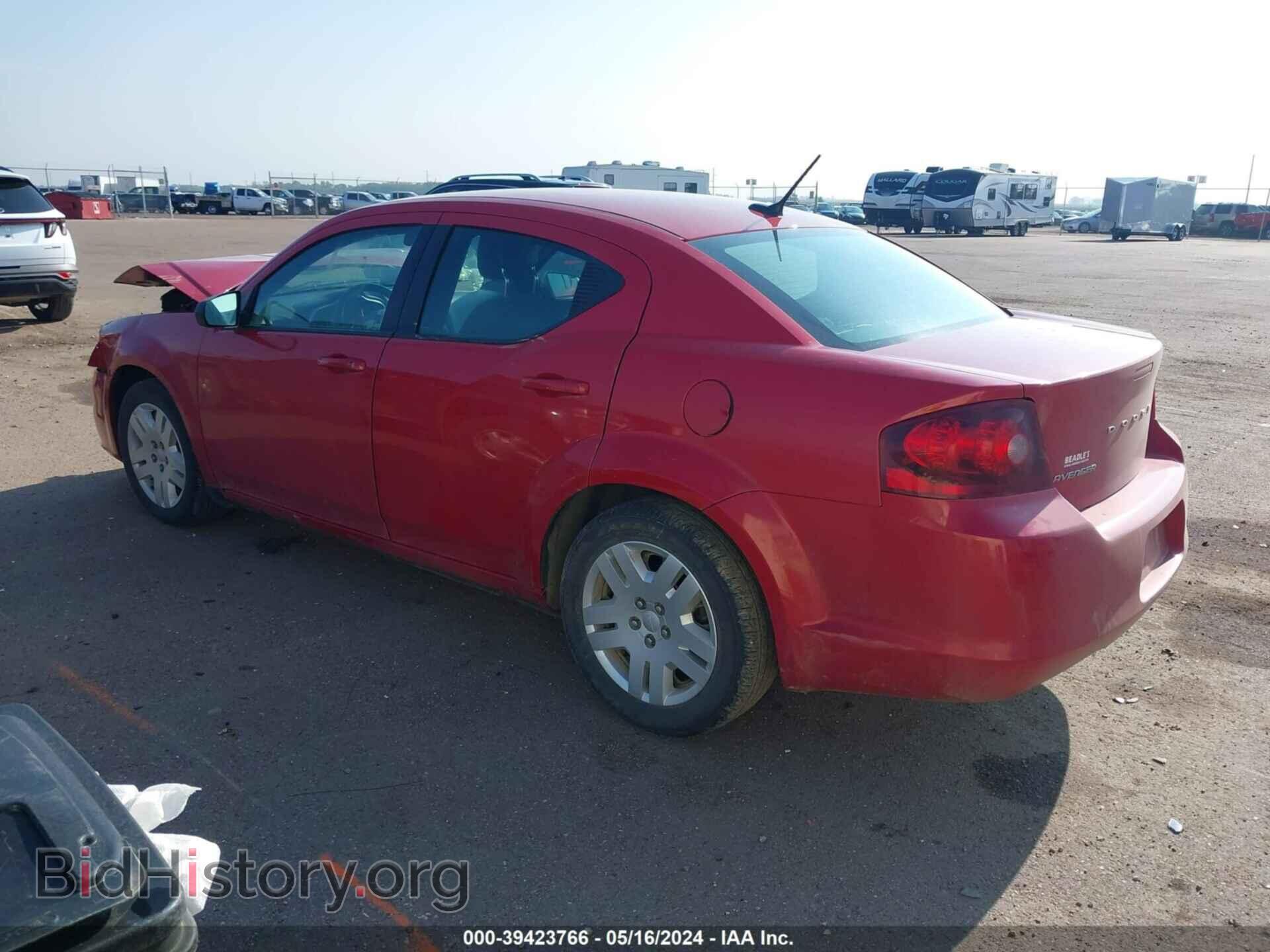 2013 DODGE AVENGER - VIN: 1C3CDZAB4DN755929 - Фото 3