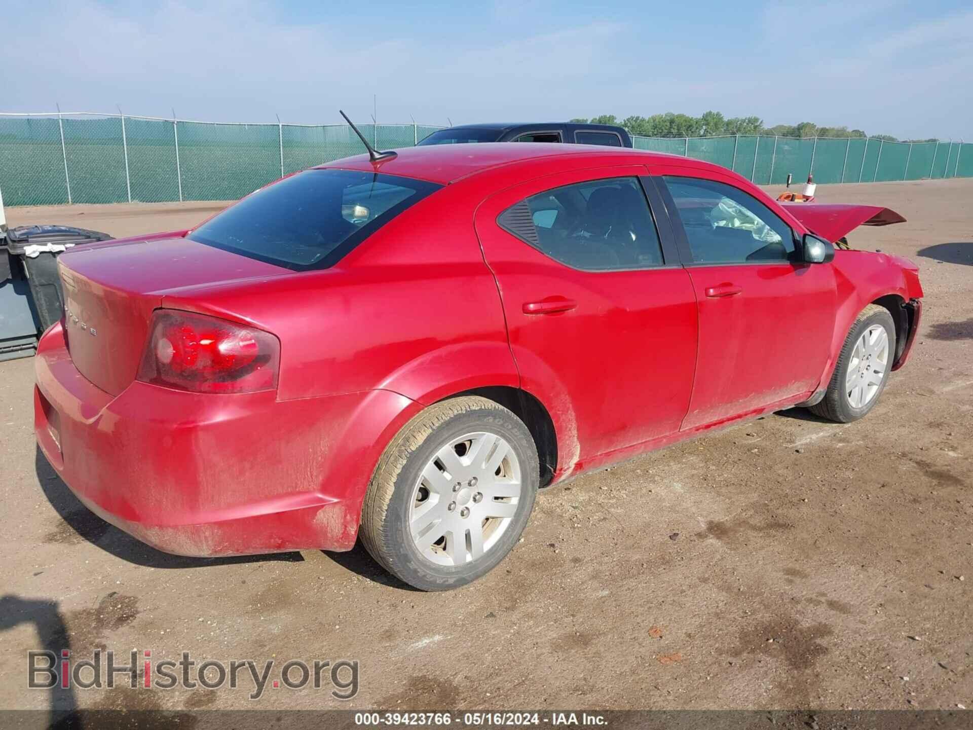 2013 DODGE AVENGER - VIN: 1C3CDZAB4DN755929 - Фото 4