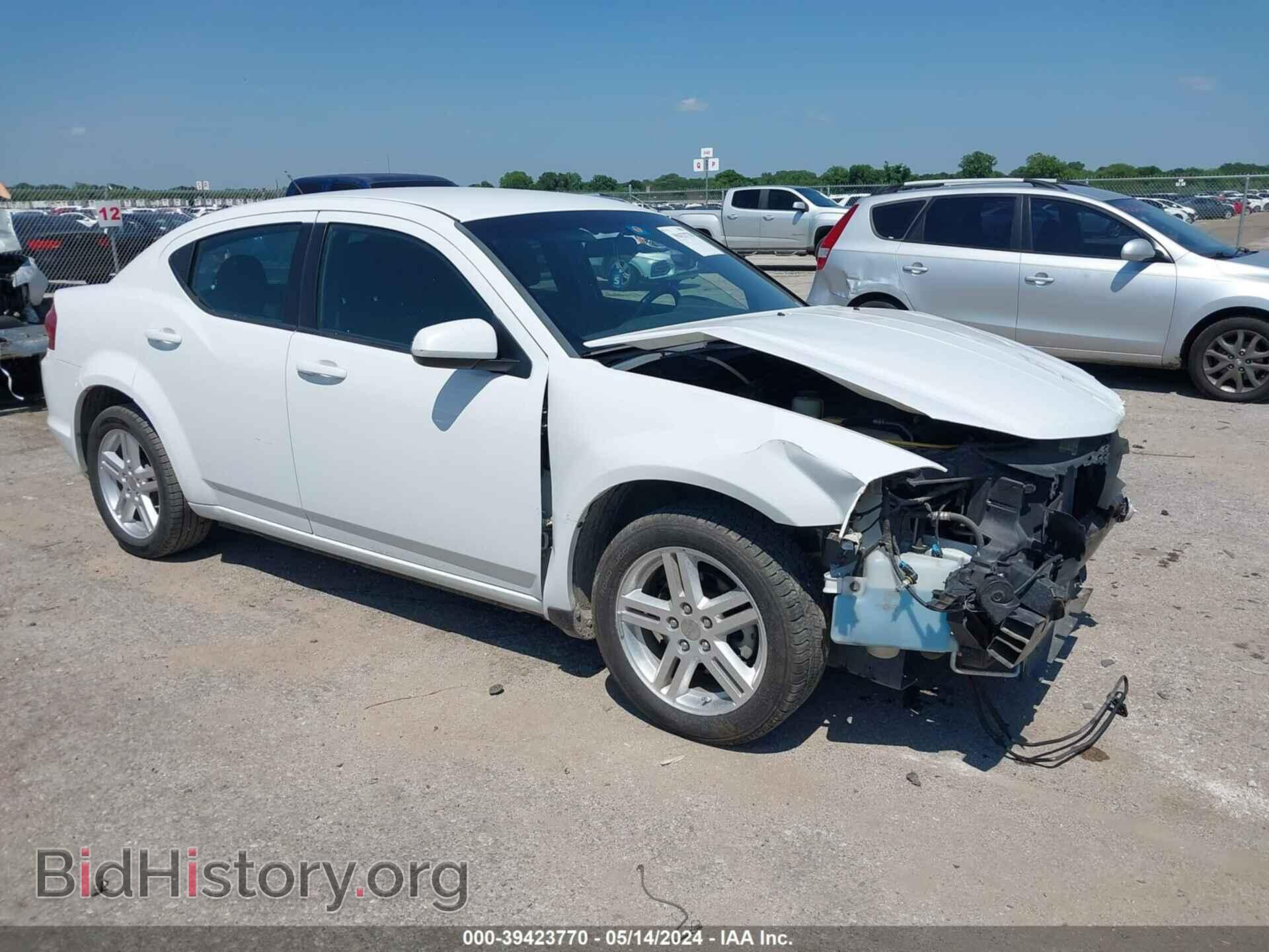 Photo 1C3CDZCBXCN287085 - DODGE AVENGER 2012