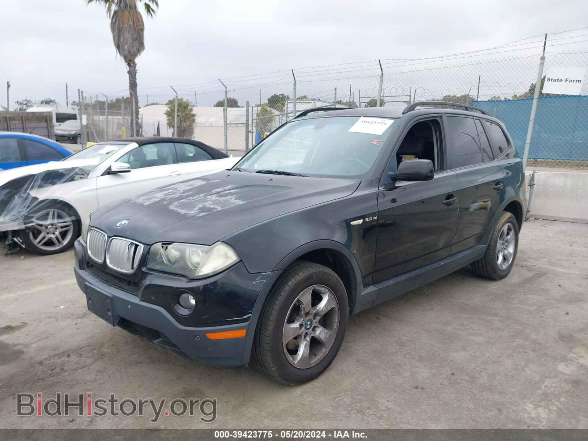 2007 BMW X3 - VIN: WBXPC93407WF16543 - Фото 2