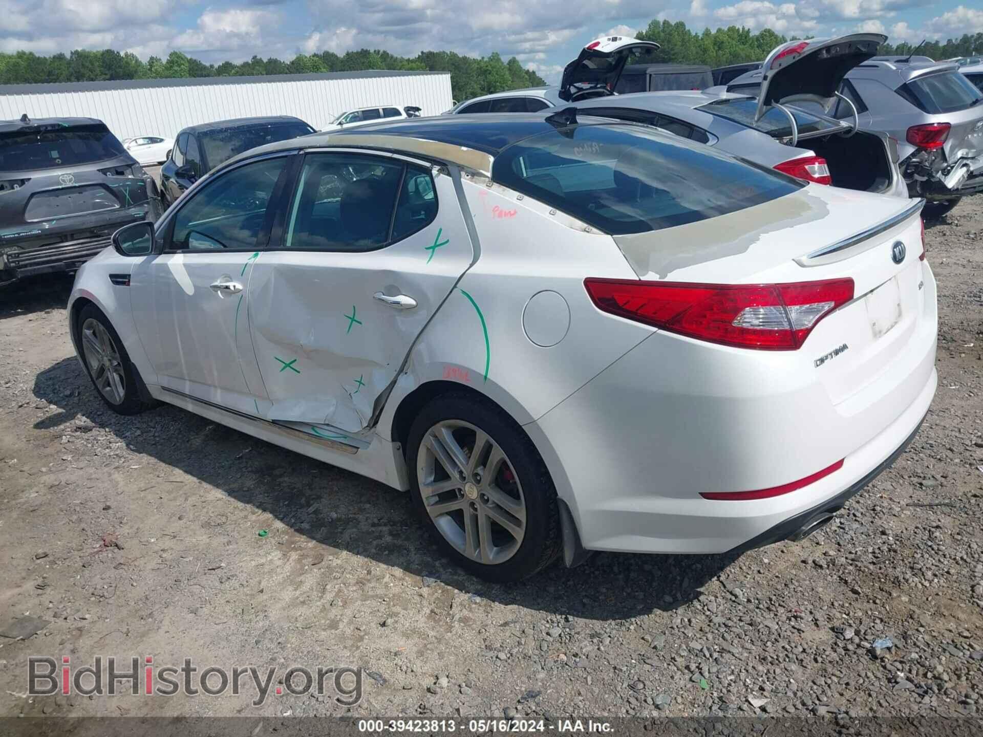 2013 KIA OPTIMA - VIN: 5XXGR4A60DG105348 - Фото 3