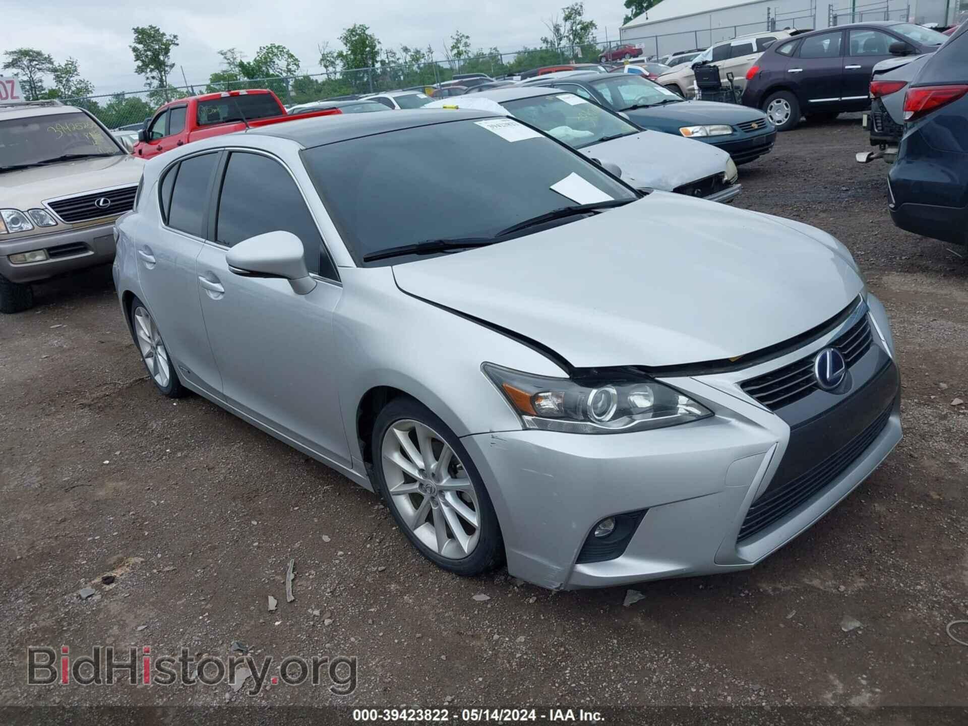Photo JTHKD5BH6C2114802 - LEXUS CT 200H 2012
