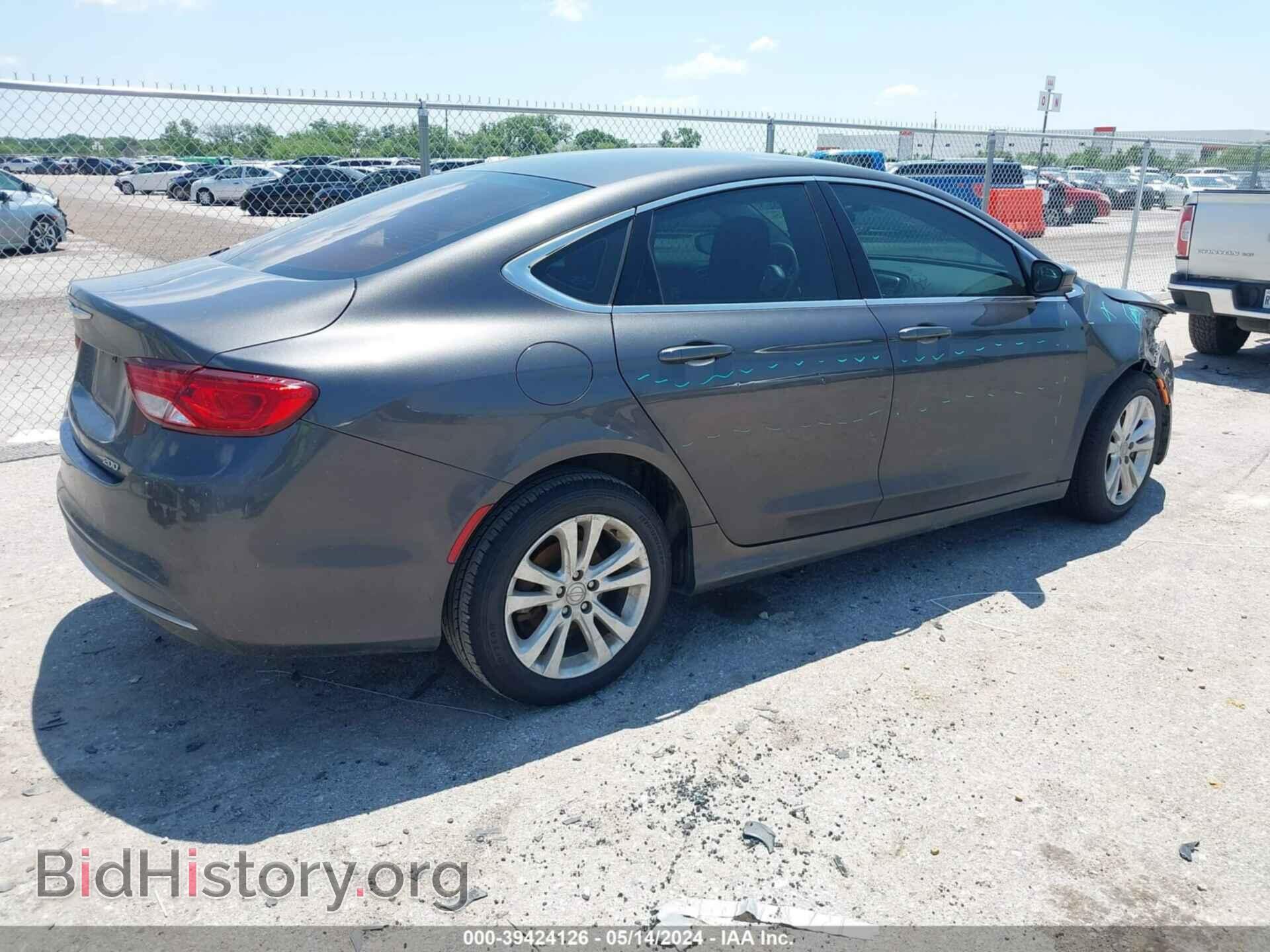 2016 CHRYSLER 200 - VIN: 1C3CCCAB5GN129178 - Фото 4