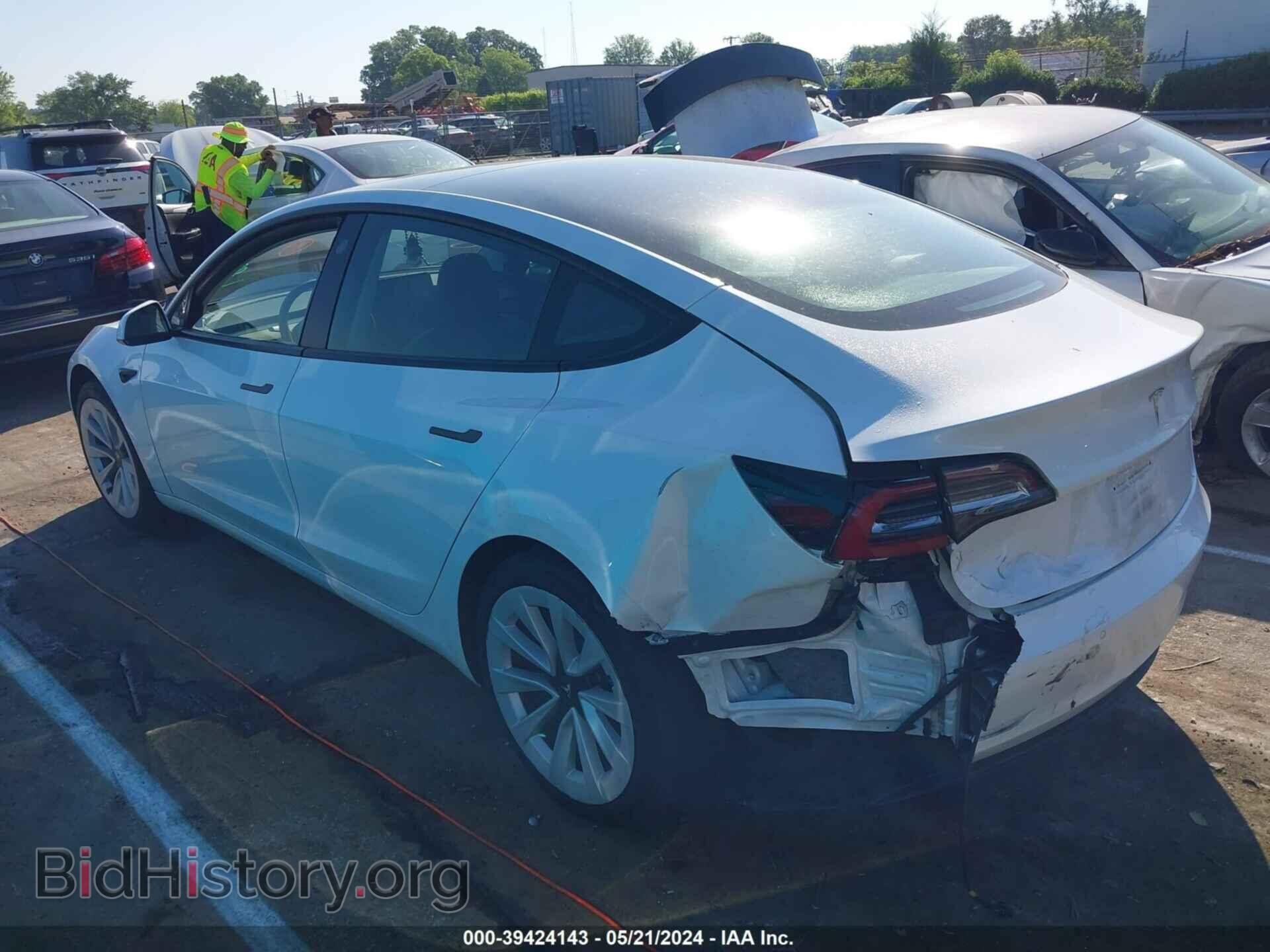 2021 TESLA MODEL 3 - VIN: 5YJ3E1EA0MF918652 - Photo 3