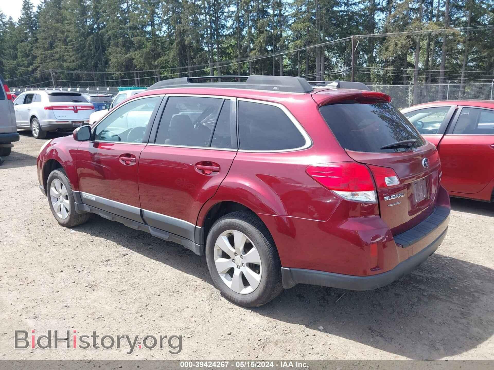 2011 SUBARU OUTBACK - VIN: 4S4BRBKC6B3401681 - Фото 3