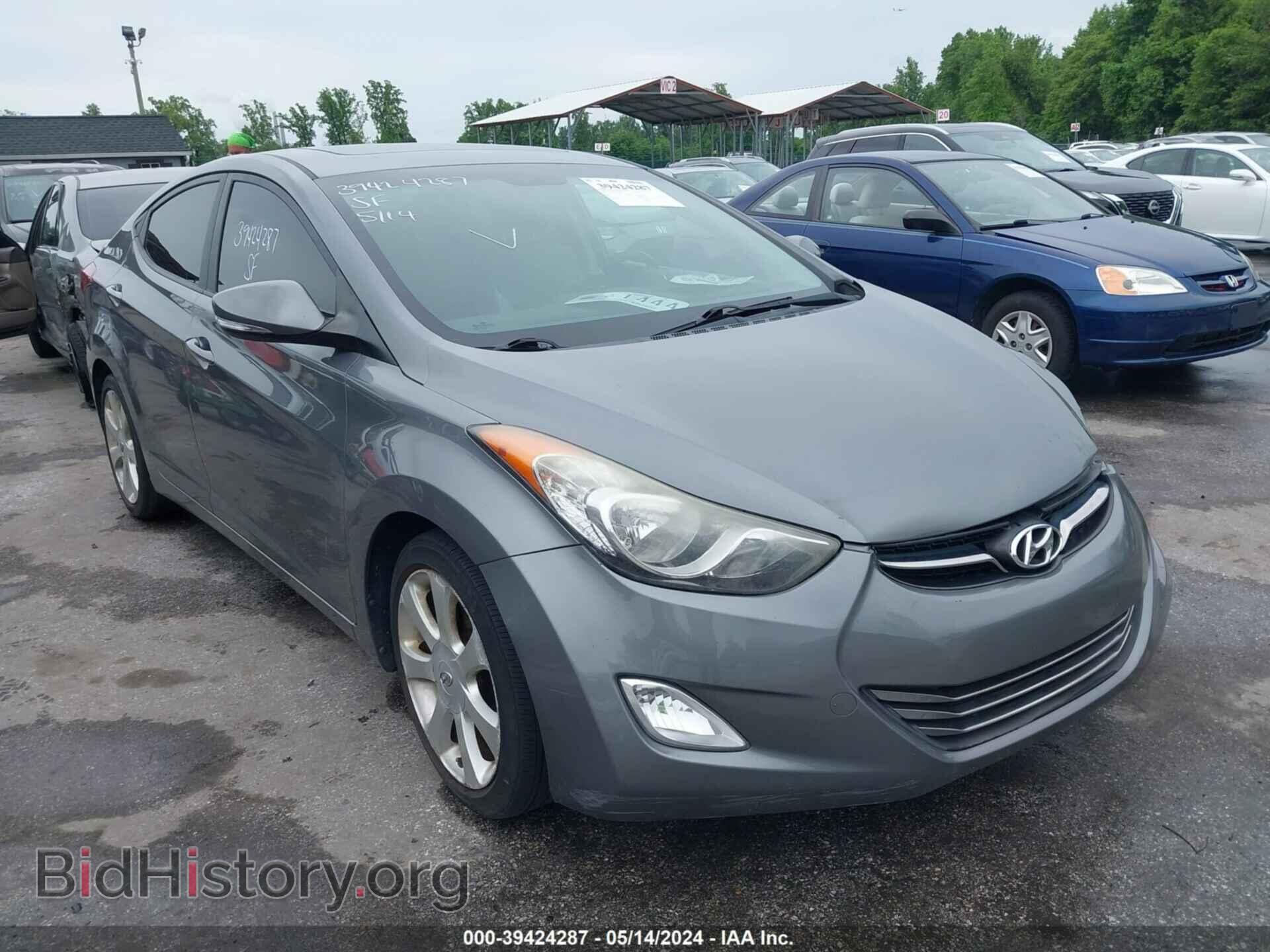 Photo 5NPDH4AE5CH116779 - HYUNDAI ELANTRA 2012