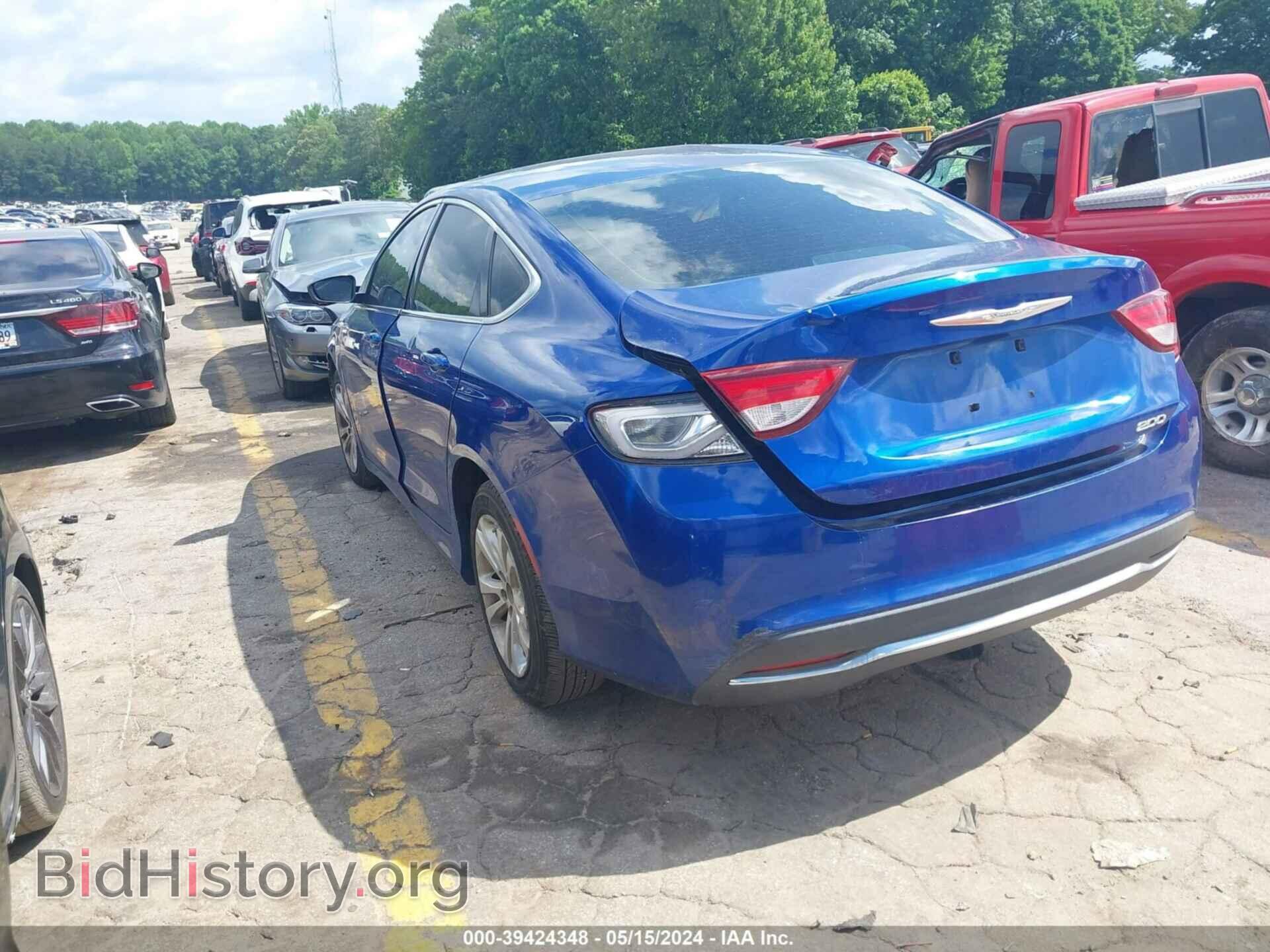 2015 CHRYSLER 200 - VIN: 1C3CCCAB3FN537421 - Photo 3