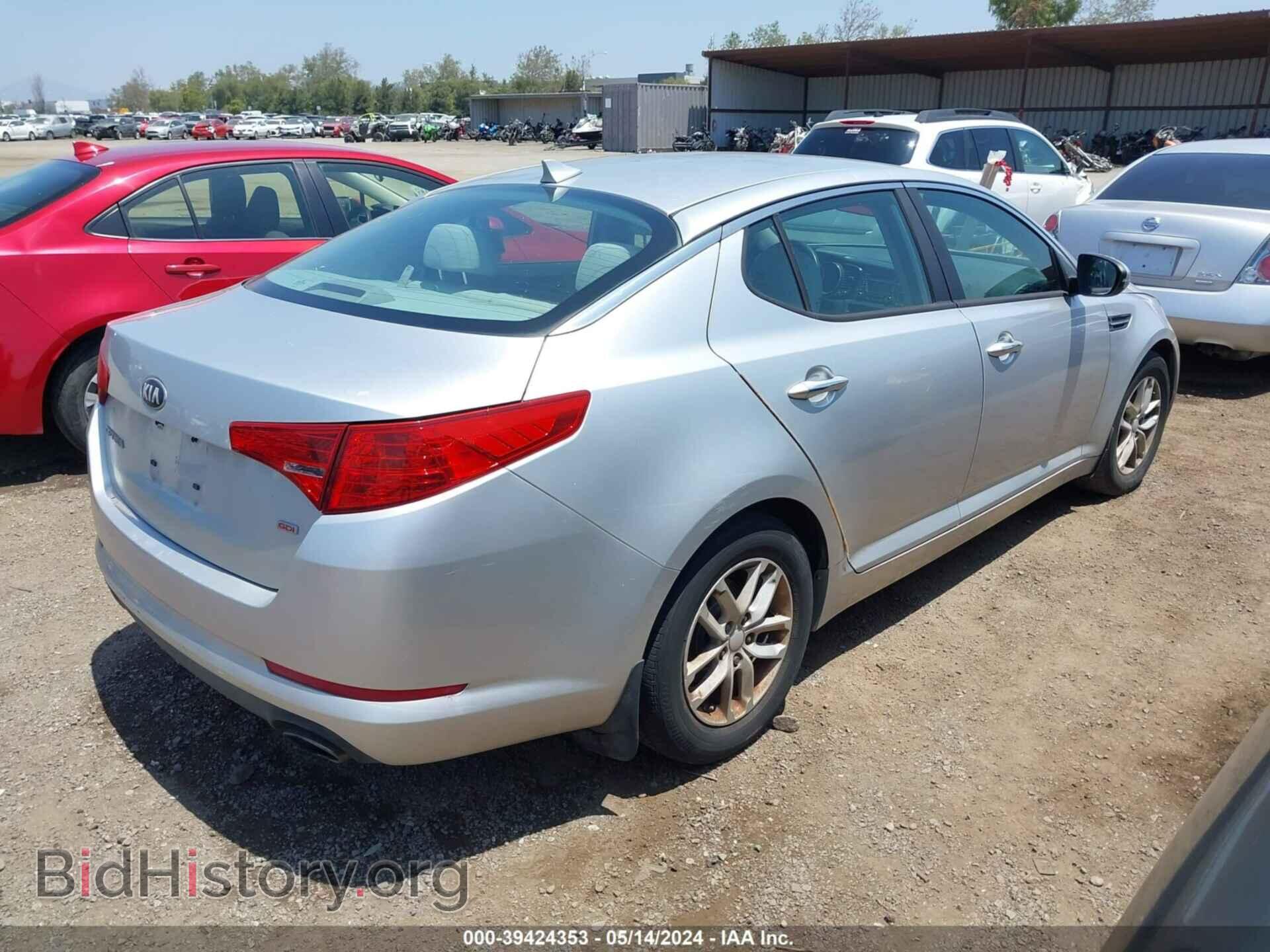 2013 KIA OPTIMA - VIN: KNAGM4A70D5339286 - Фото 4