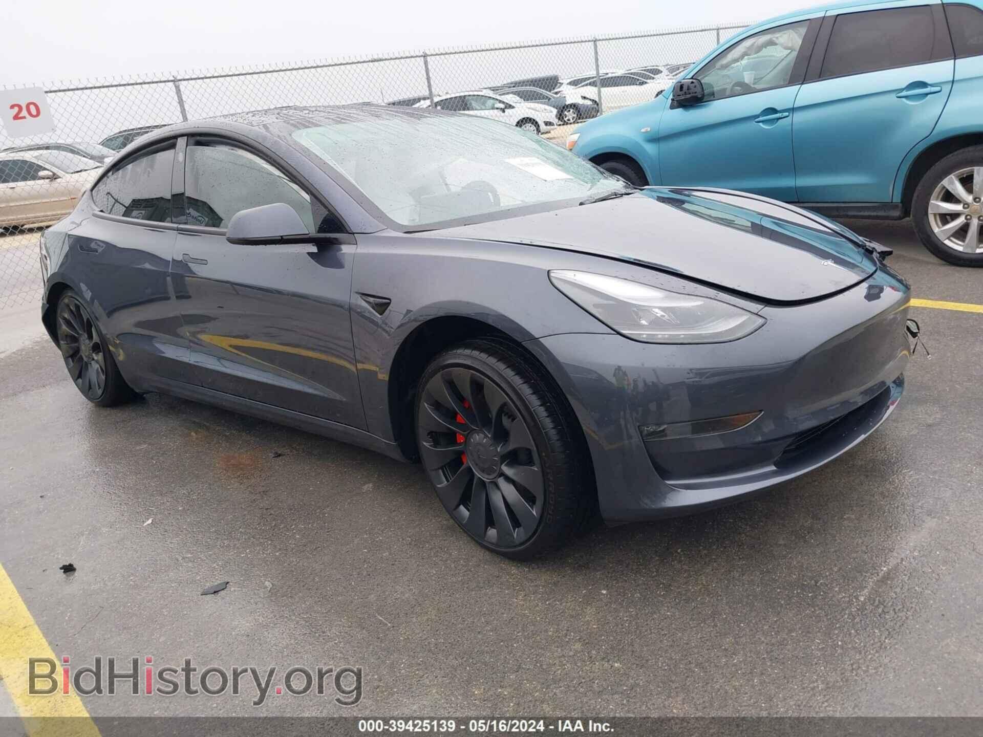 Photo 5YJ3E1EC0PF577534 - TESLA MODEL 3 2023