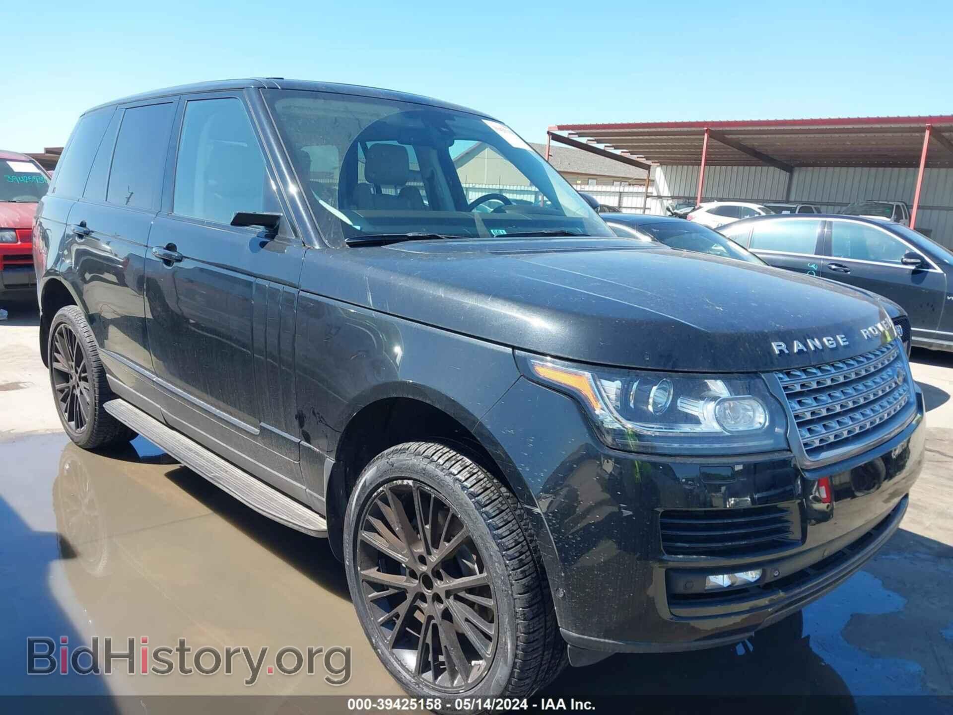 Фотография SALGS2WF8EA143692 - LAND ROVER RANGE ROVER 2014
