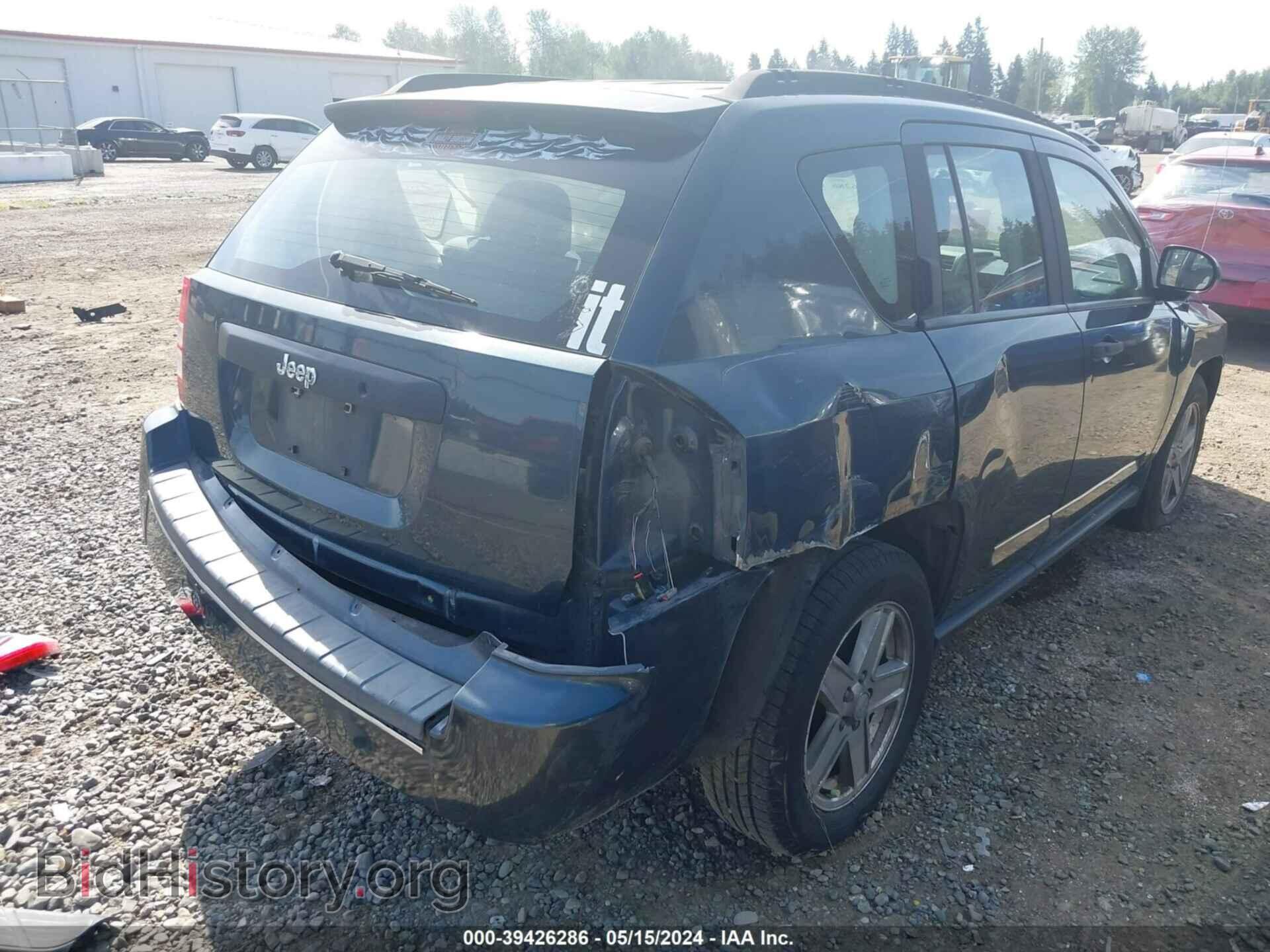 2007 JEEP COMPASS - VIN: 1J8FT47W07D180952 - Фото 4