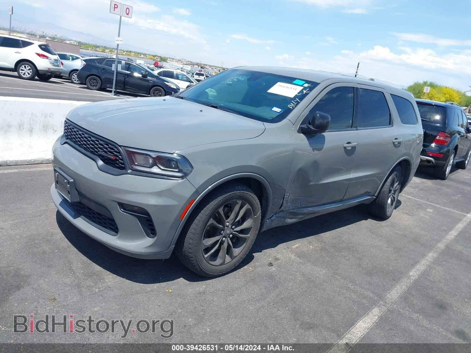 2021 DODGE DURANGO - VIN: 1C4RDHDG7MC791455 - Фото 2