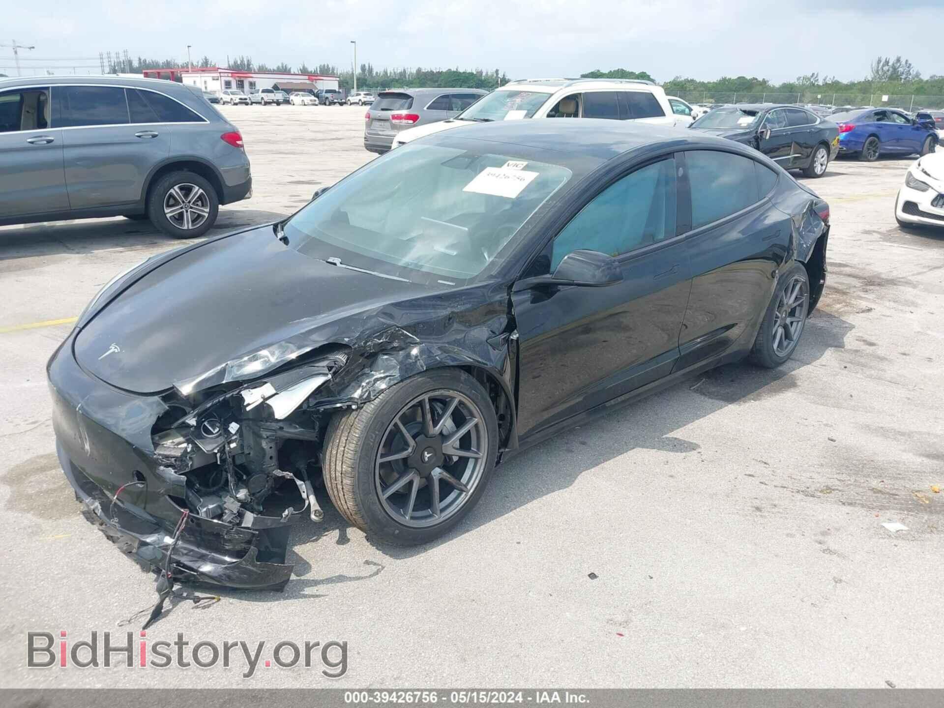 2021 TESLA MODEL 3 - VIN: 5YJ3E1EB8MF848214 - Фото 2