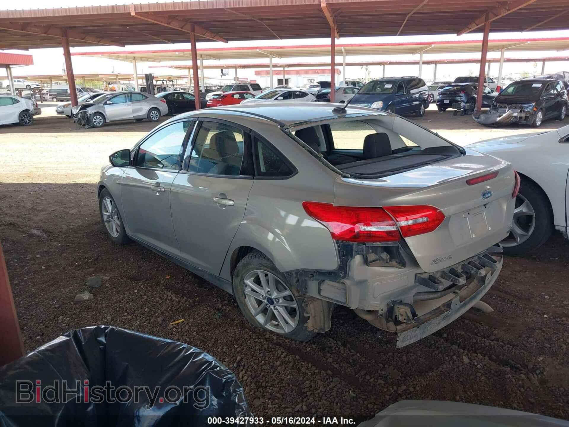 2016 FORD FOCUS - VIN: 1FADP3F27GL365510 - Фото 3