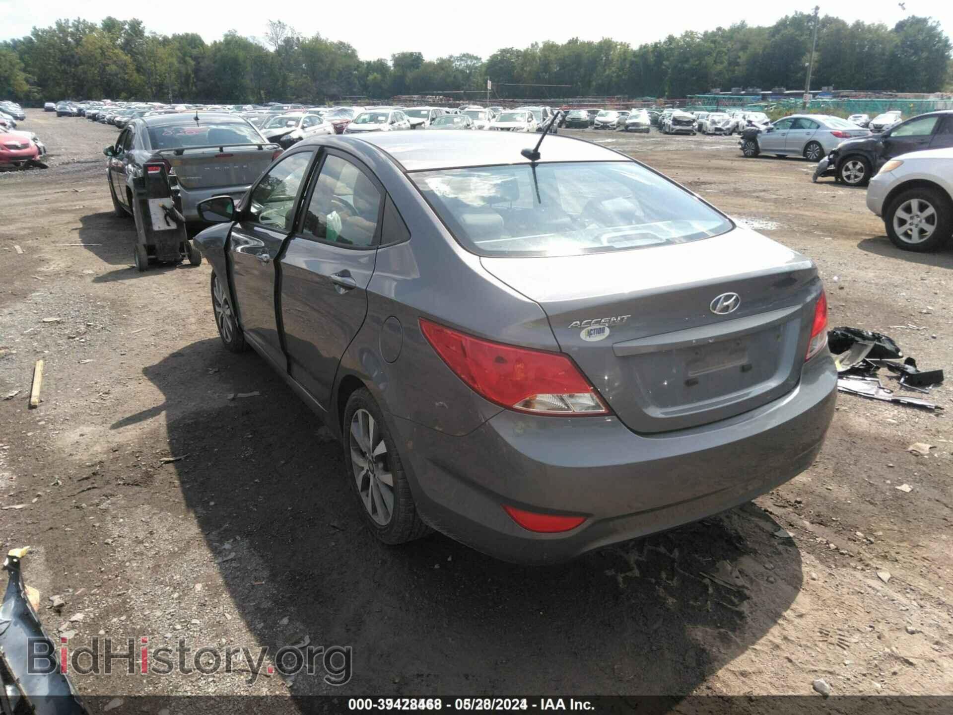 2016 HYUNDAI ACCENT - VIN: KMHCU4AE4GU045458 - Фото 3