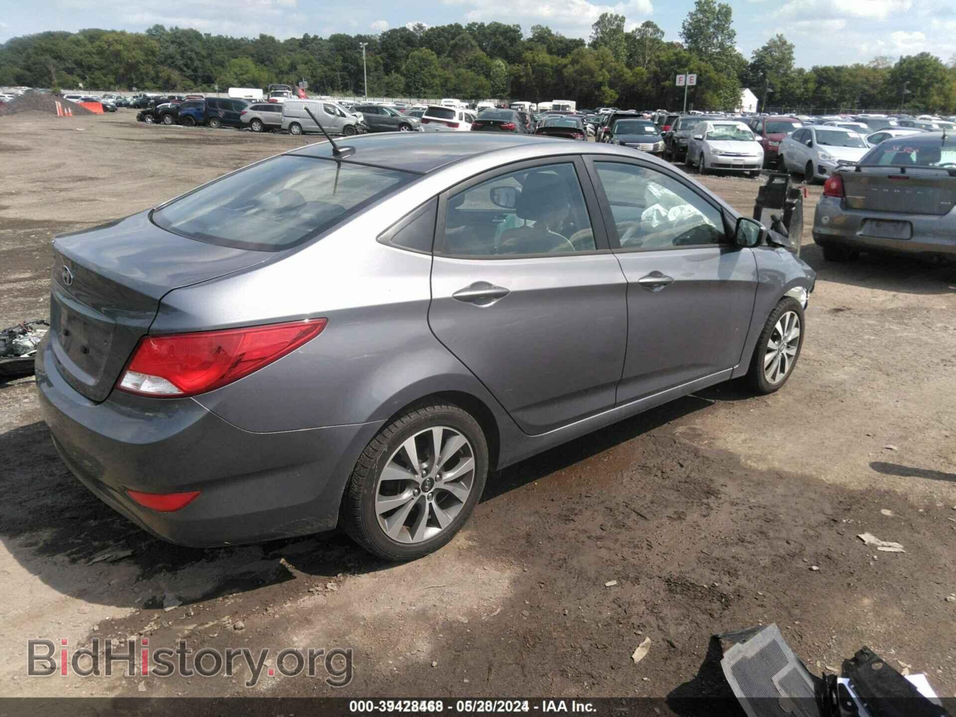 2016 HYUNDAI ACCENT - VIN: KMHCU4AE4GU045458 - Фото 4