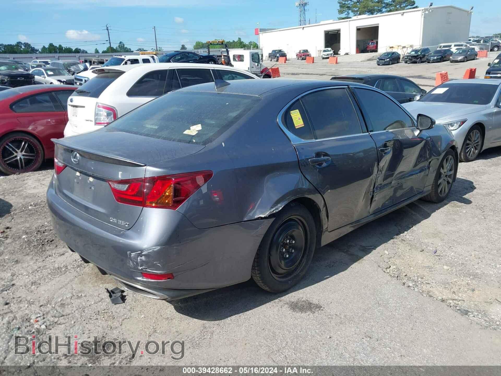 2015 LEXUS GS 350 - VIN: JTHBE1BL3FA004343 - Фото 4