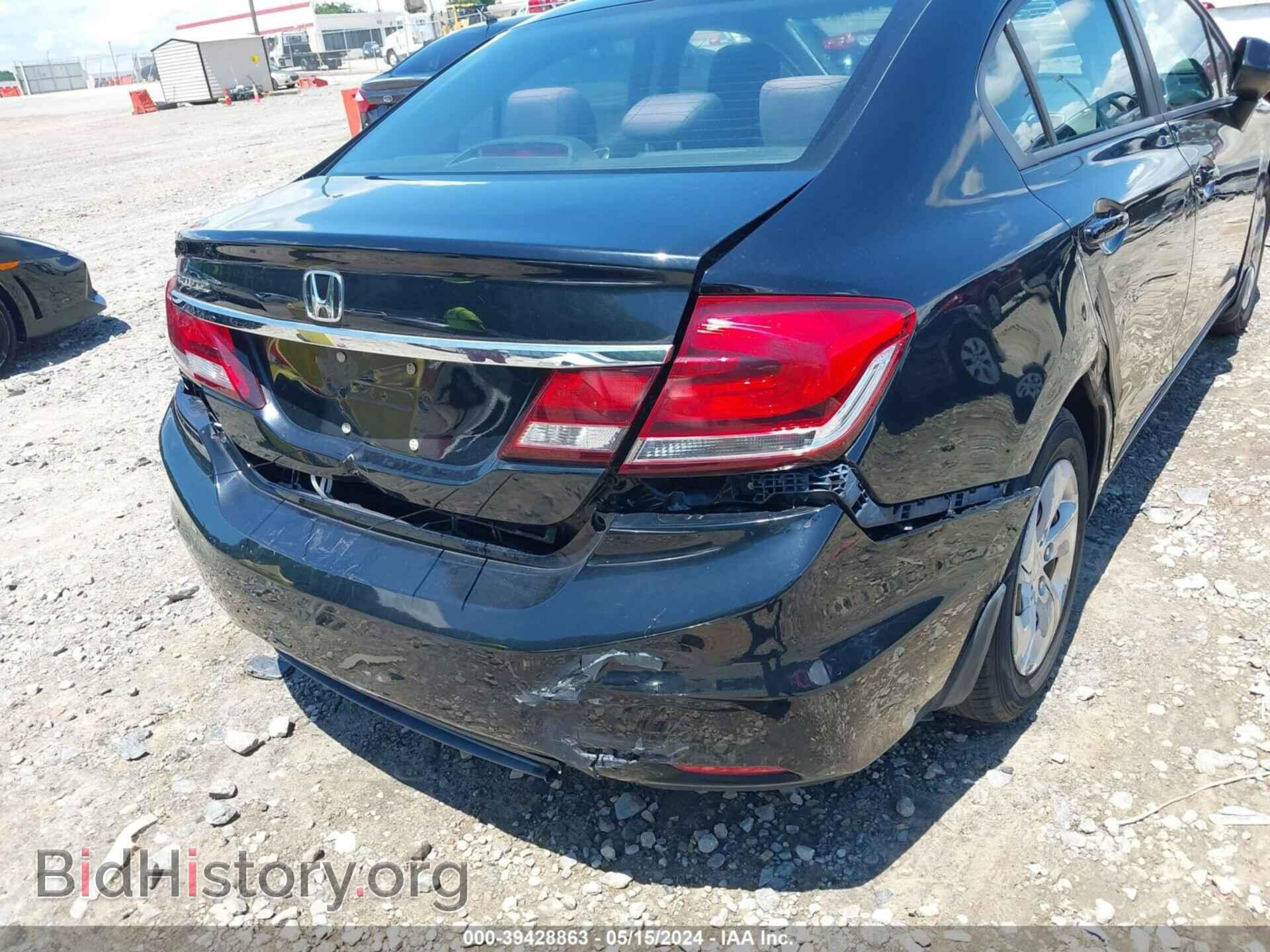 2013 HONDA CIVIC - VIN: 19XFB2F51DE005109 - Фото 6