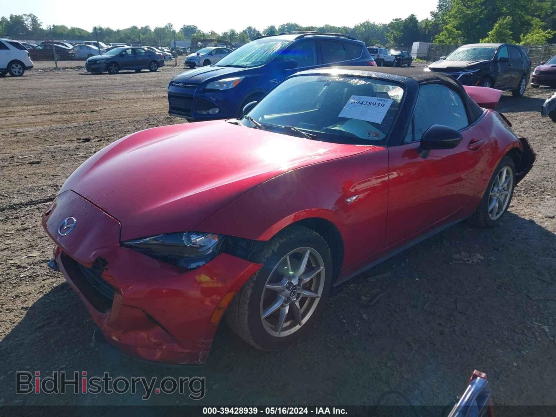 2017 MAZDA MX-5 MIATA - VIN: JM1NDAB73H0123183 - Фото 2
