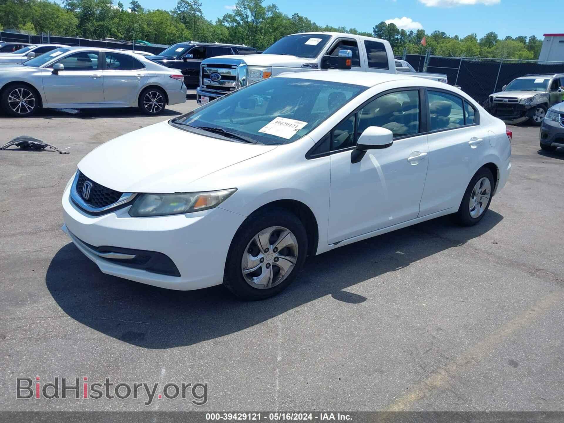 2013 HONDA CIVIC - VIN: 19XFB2F59DE278461 - Фото 2