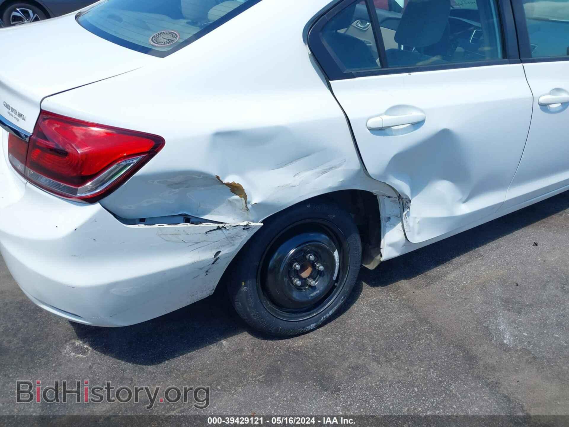 2013 HONDA CIVIC - VIN: 19XFB2F59DE278461 - Фото 6