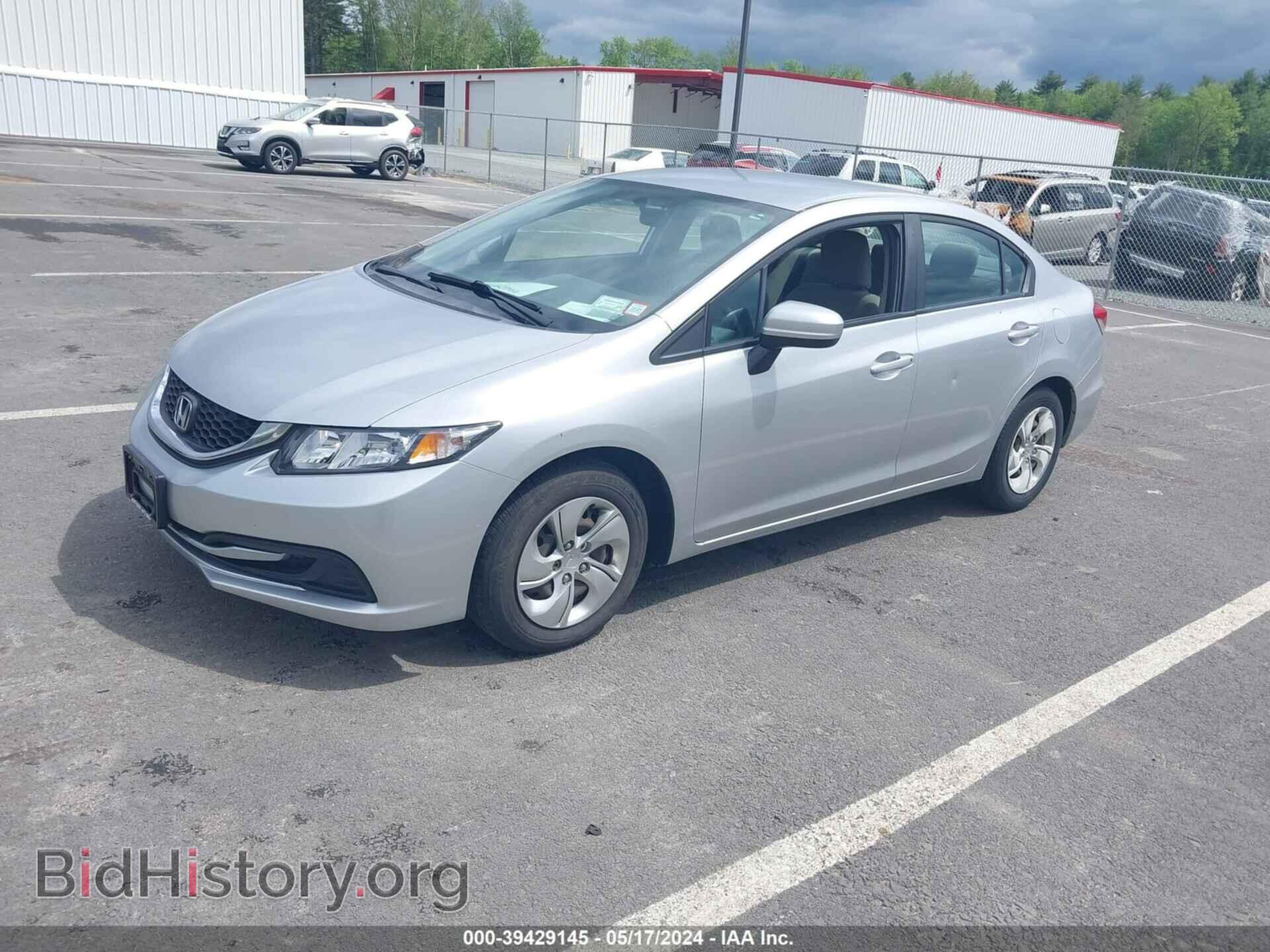 2013 HONDA CIVIC - VIN: 2HGFB2F54DH602700 - Фото 2