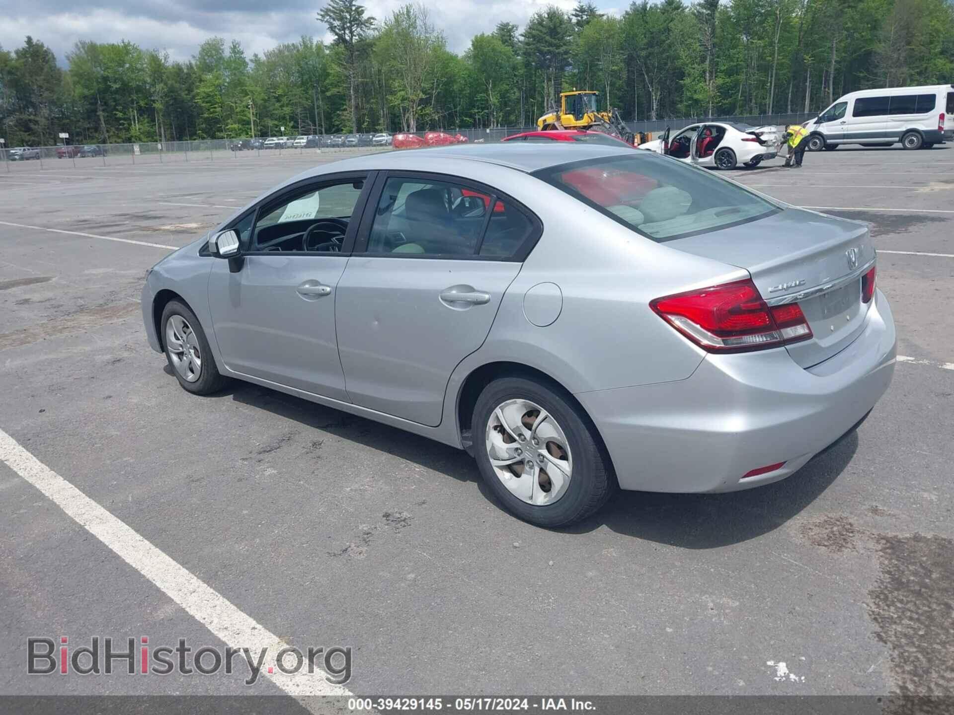 2013 HONDA CIVIC - VIN: 2HGFB2F54DH602700 - Фото 3